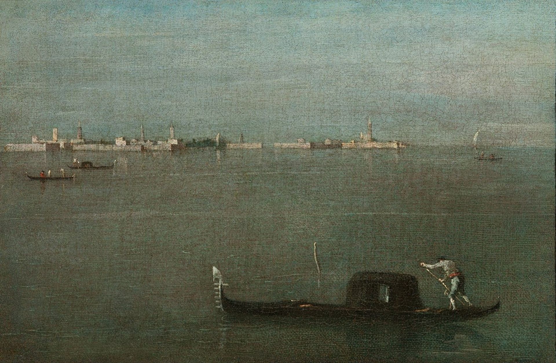 The Grey Lagoon by Francesco Guardi