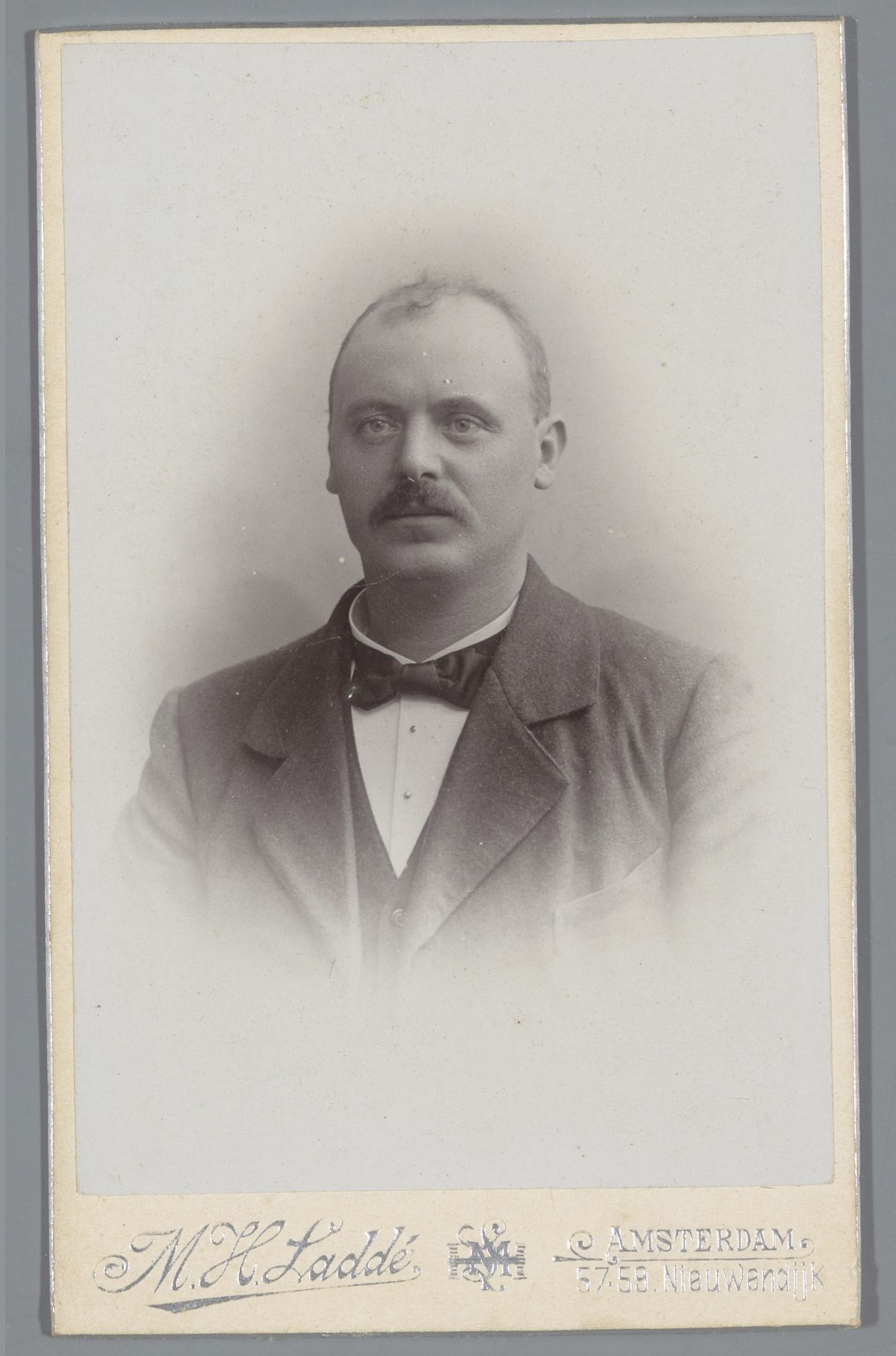 Portret van Engel Wolders by Machiel Hendricus Laddé