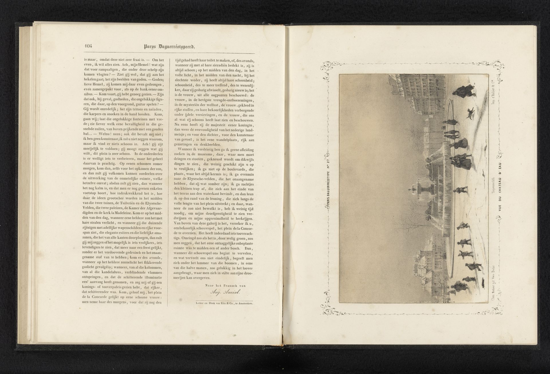 Château-d'Eau in Parijs by Jean Louis Tirpenne
