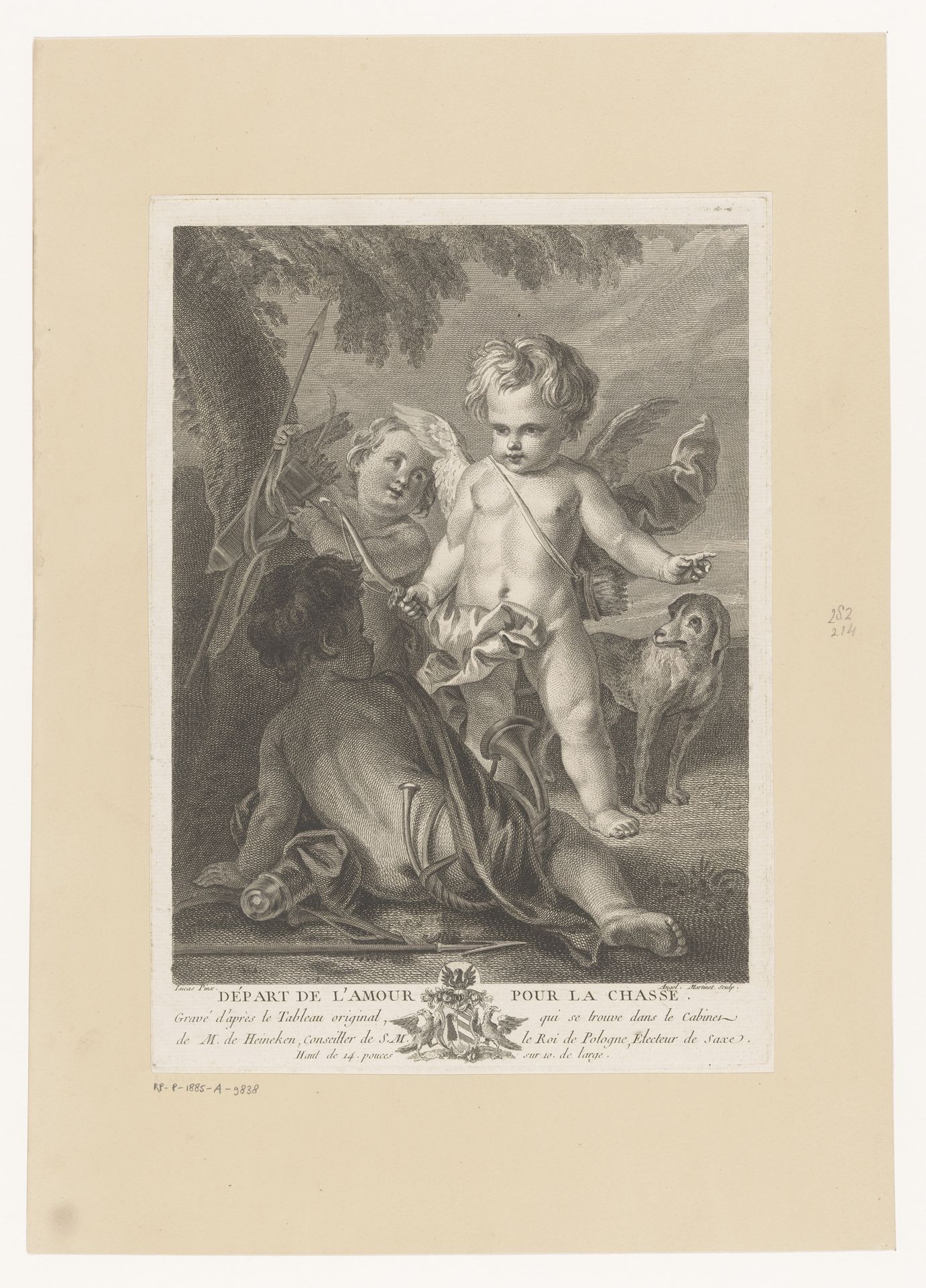 Amor vertrekt op jacht by L. Angélique Martinet