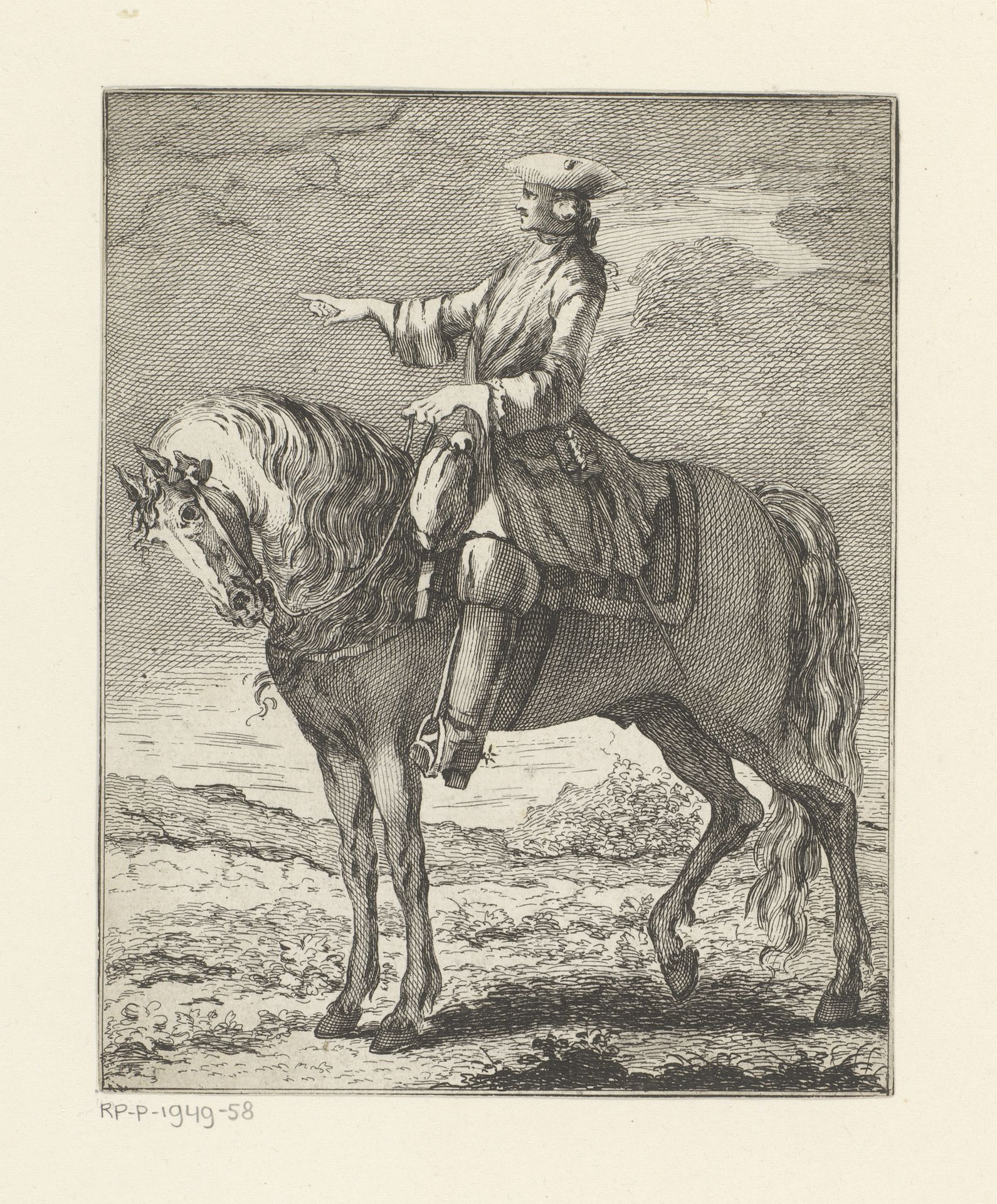 Ruiter by Charles Parrocel