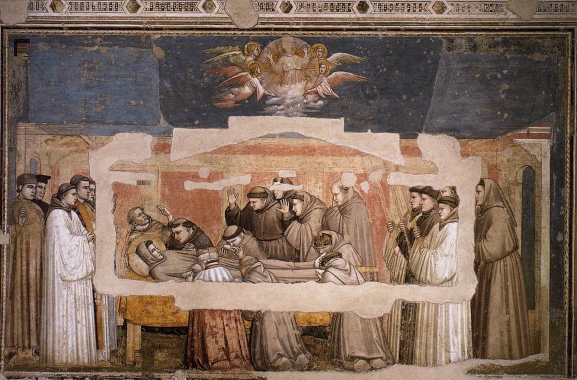 The Death of St. Francis by Giotto