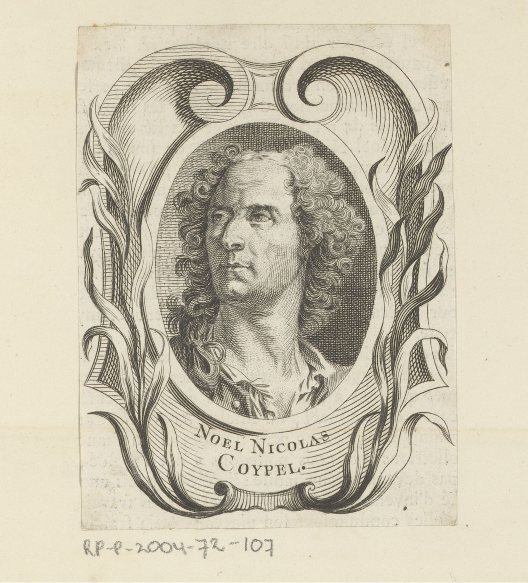 Portret van Noël Coypel by Anonymous
