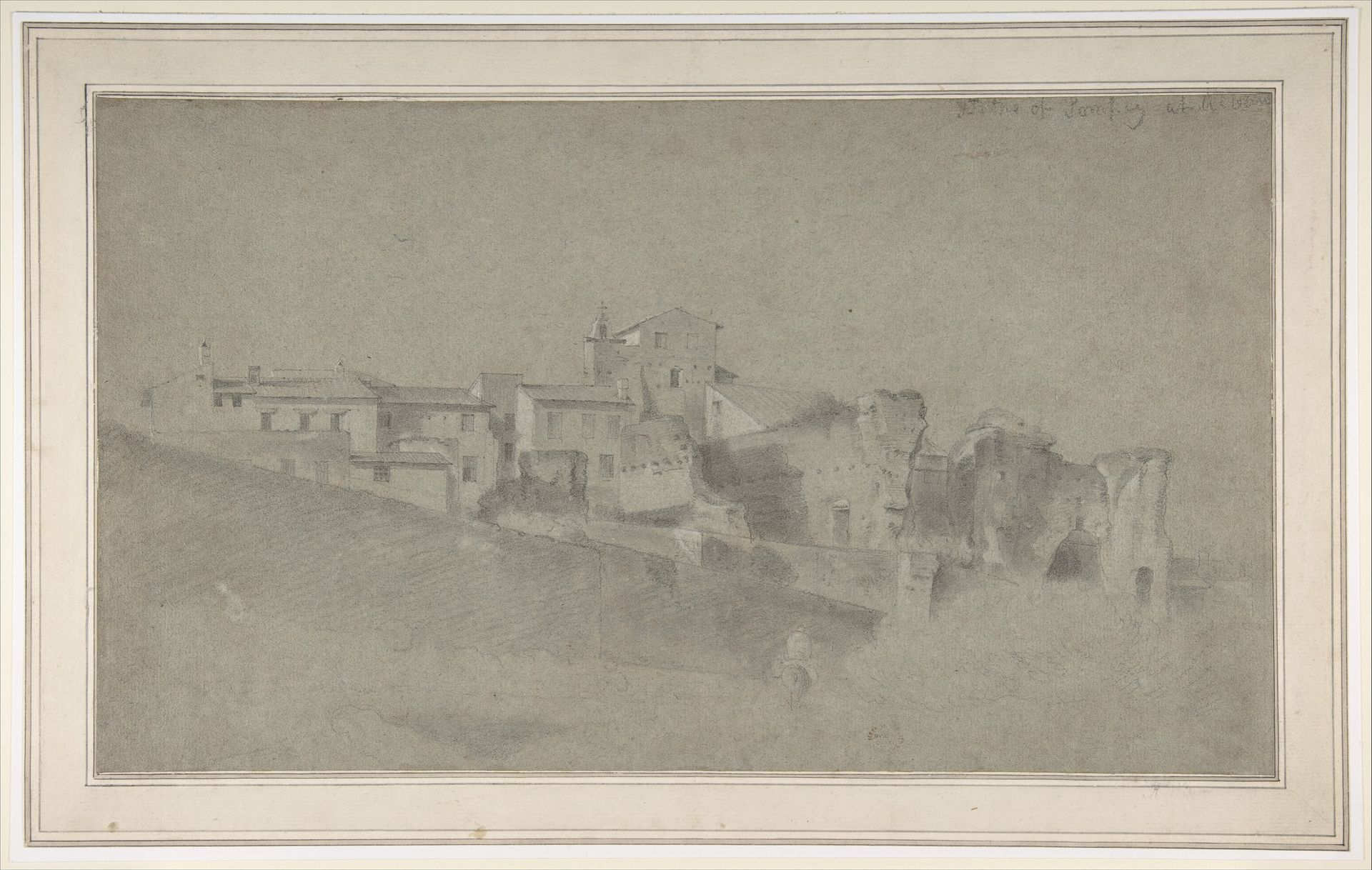 House of Pompey at Albano by Richard Wilson