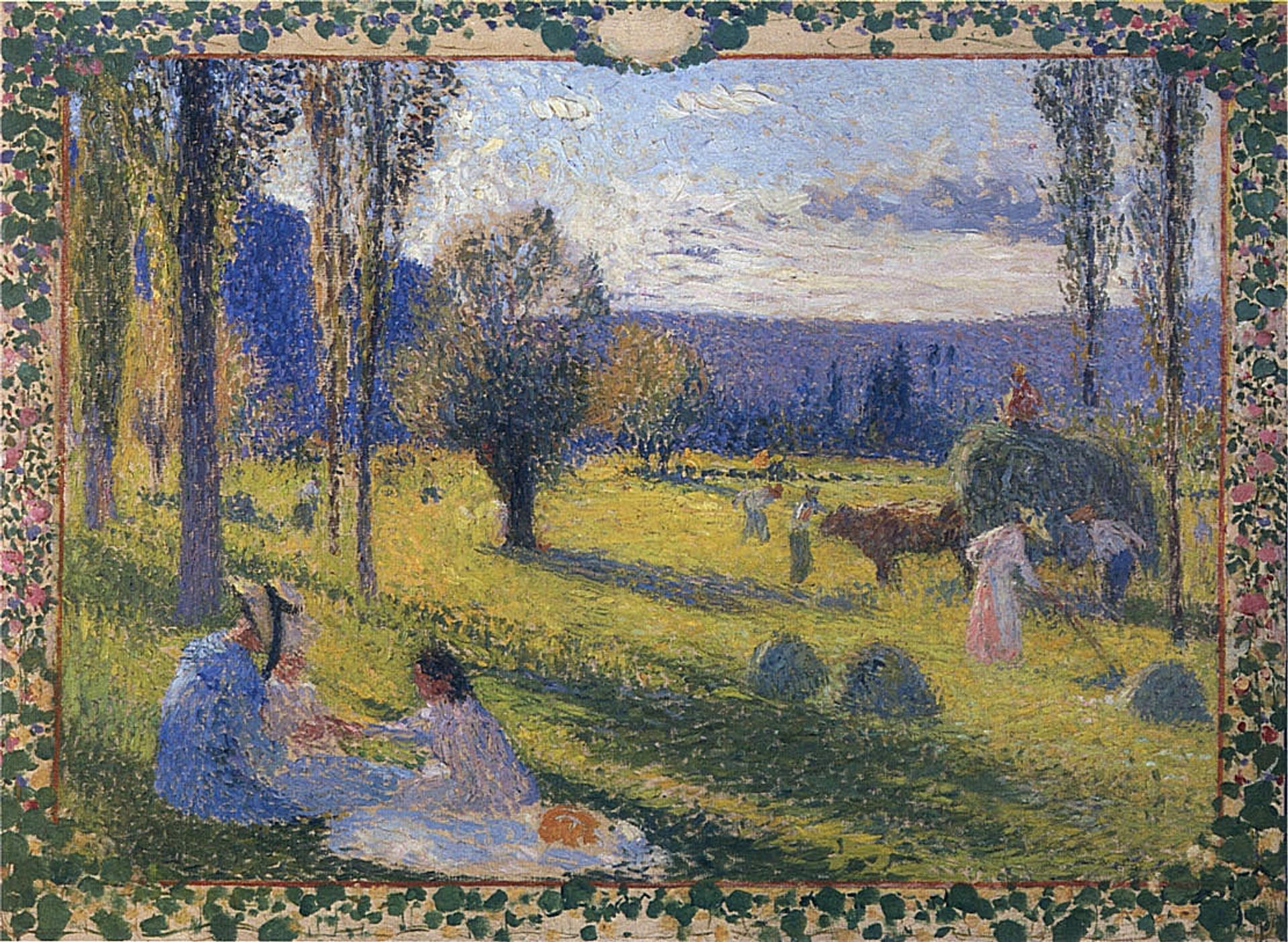 The Harvest by Henri Martin