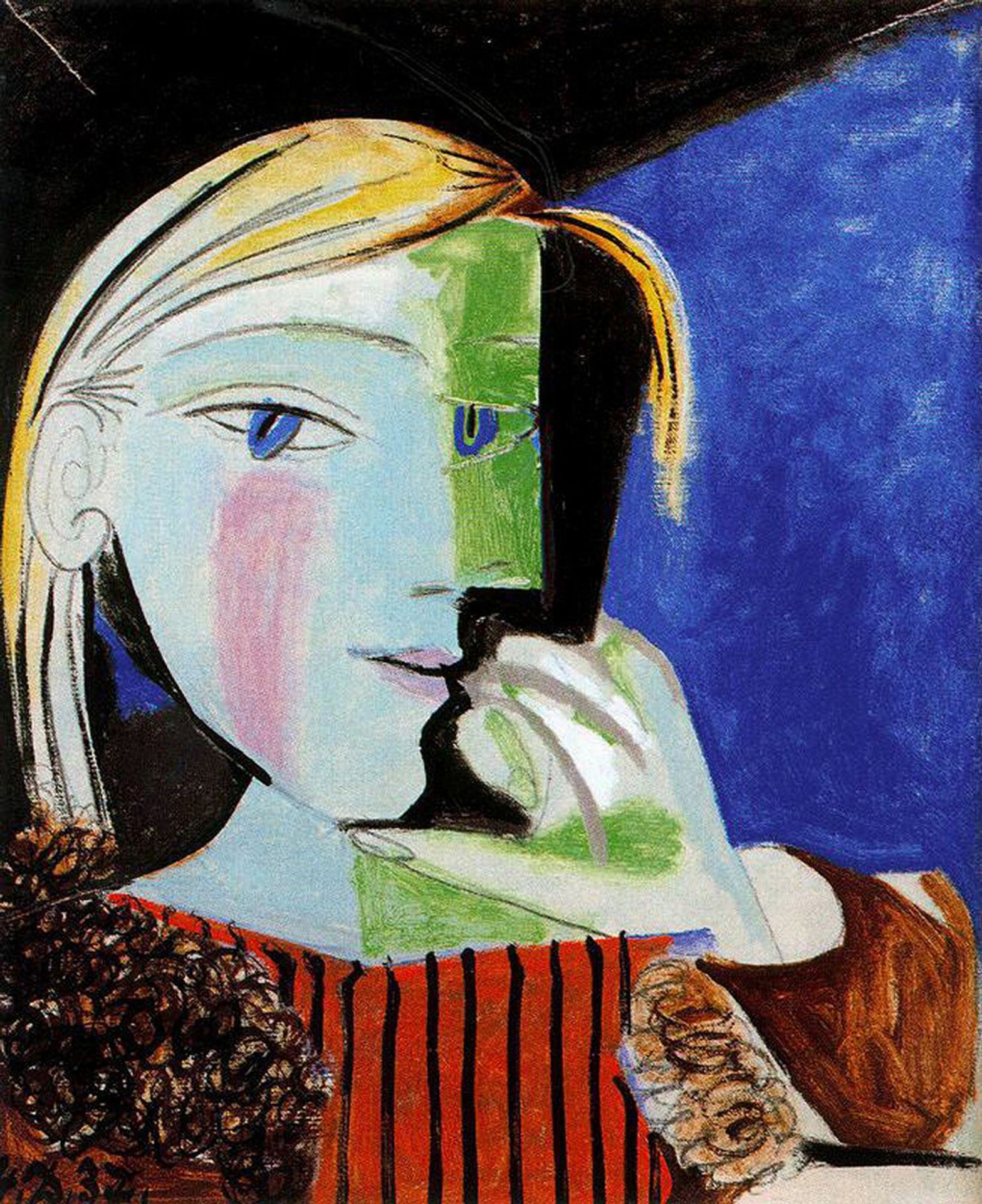 Portrait of Marie-Thérèse Walter by Pablo Picasso