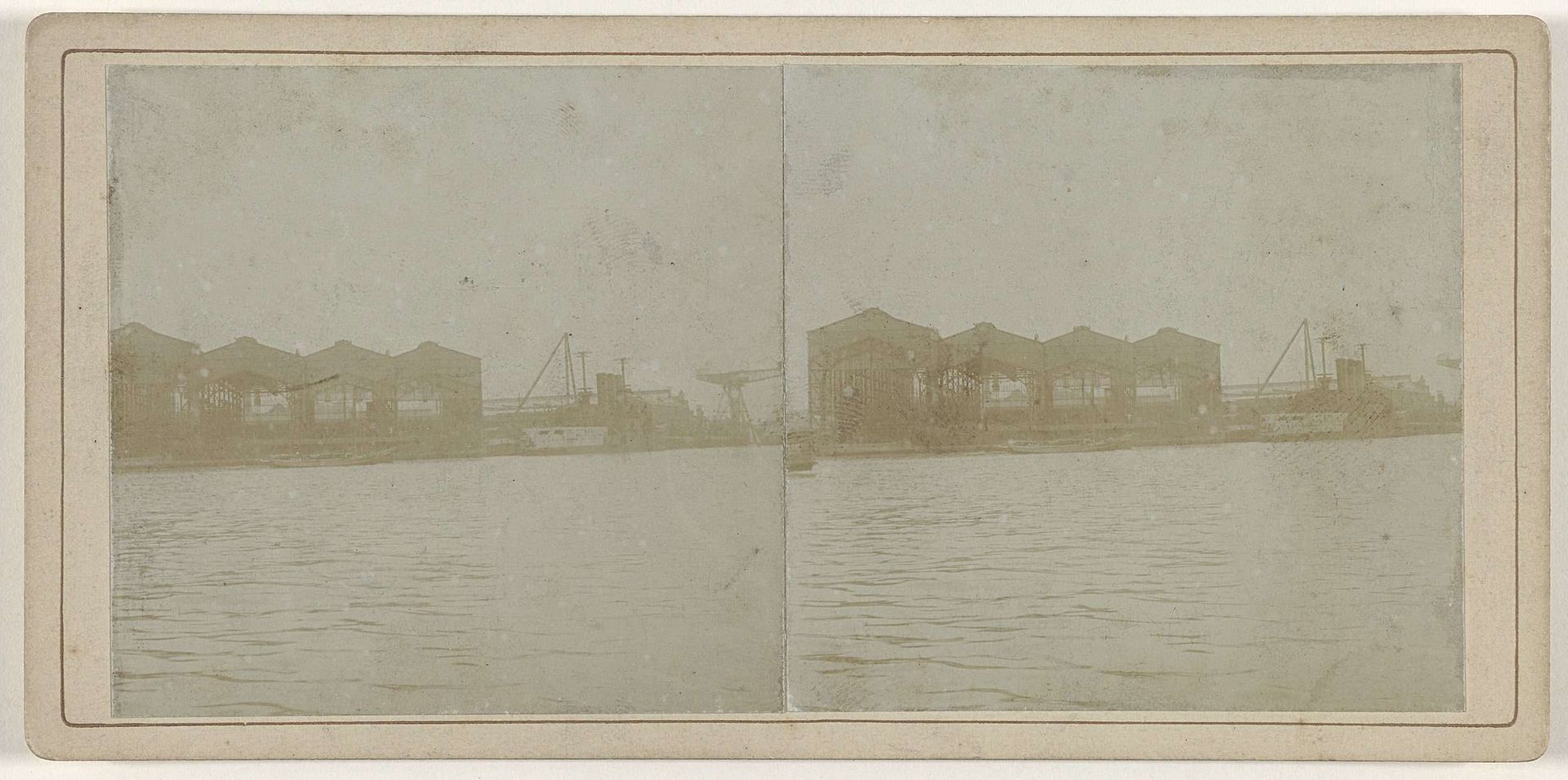 Haven met loodsen by Geldolph Adriaan Kessler