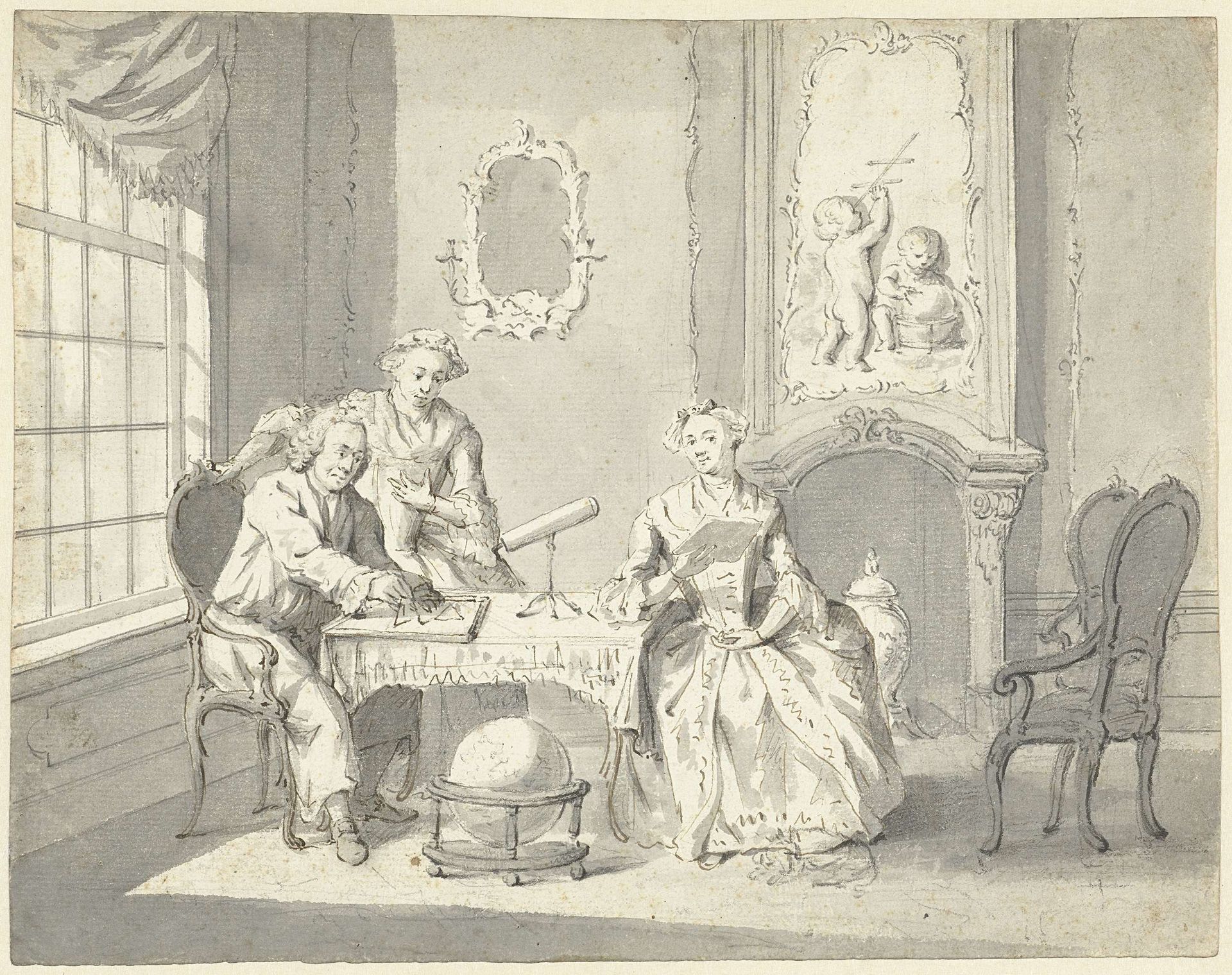 Bij een sterrenkundige by Gerrit Zegelaar