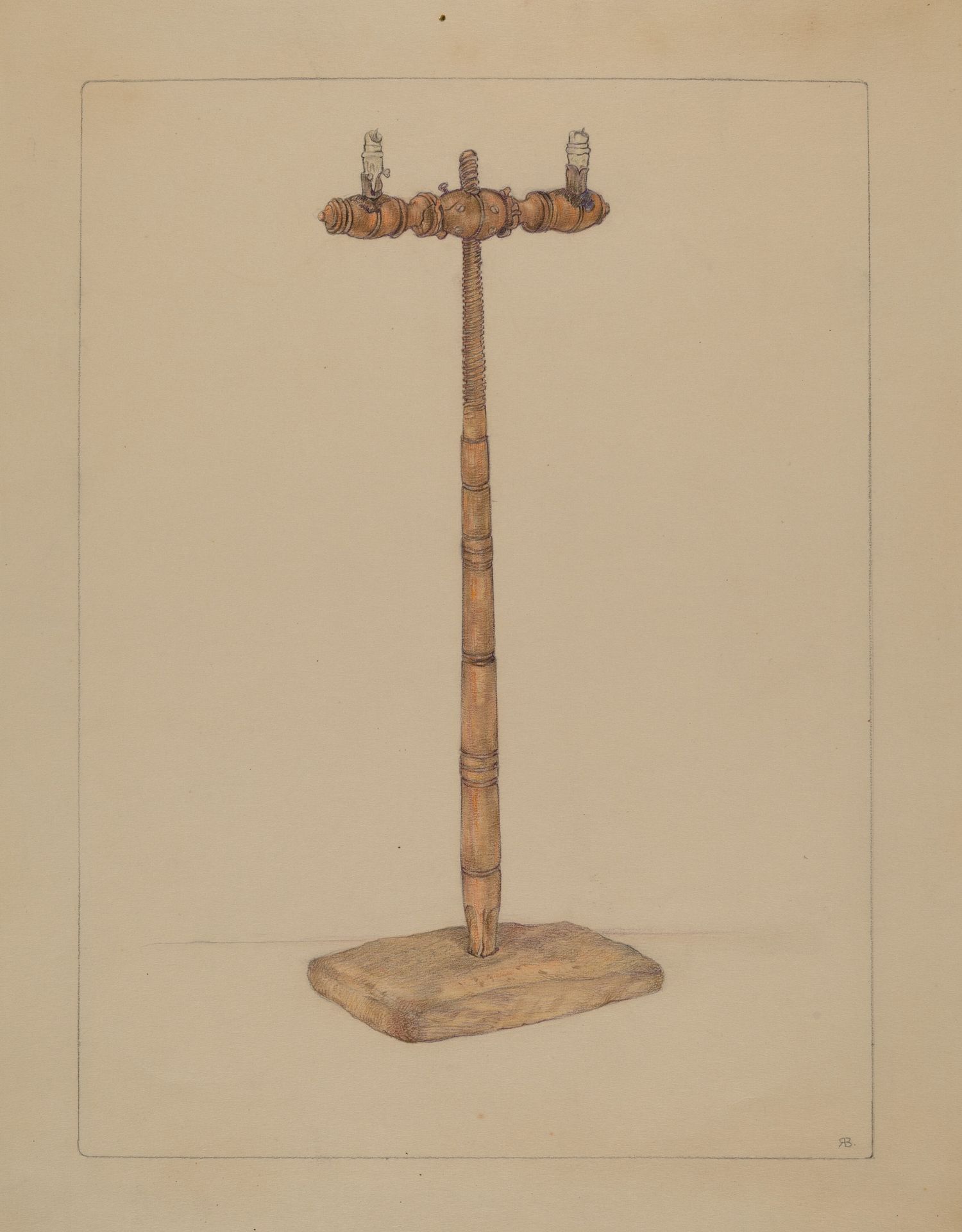 Candlestand by Rosa Burger