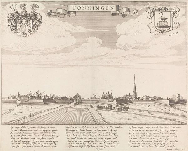 Gezicht op Tönning
