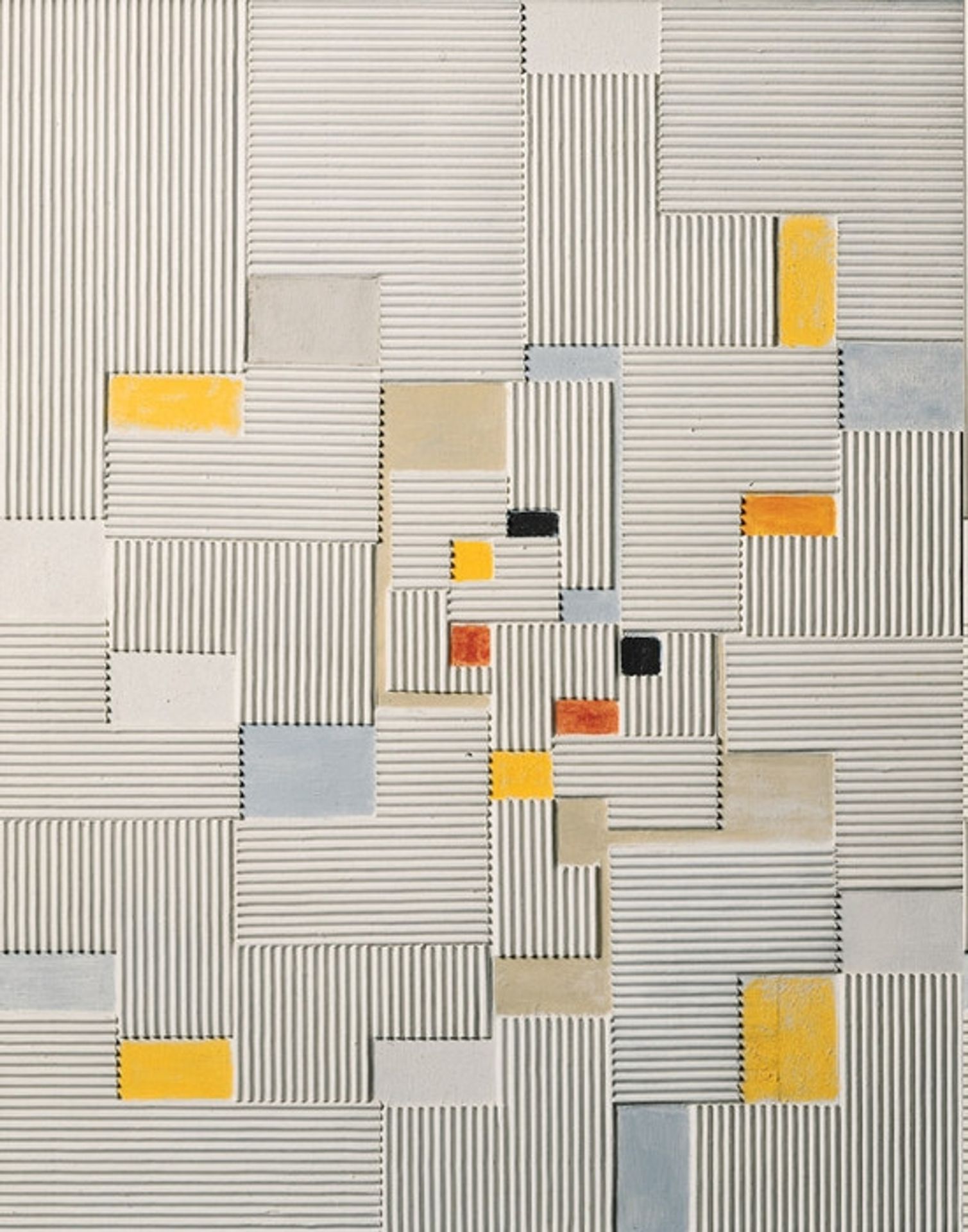 Relief painting #19x by Adolf Fleischmann