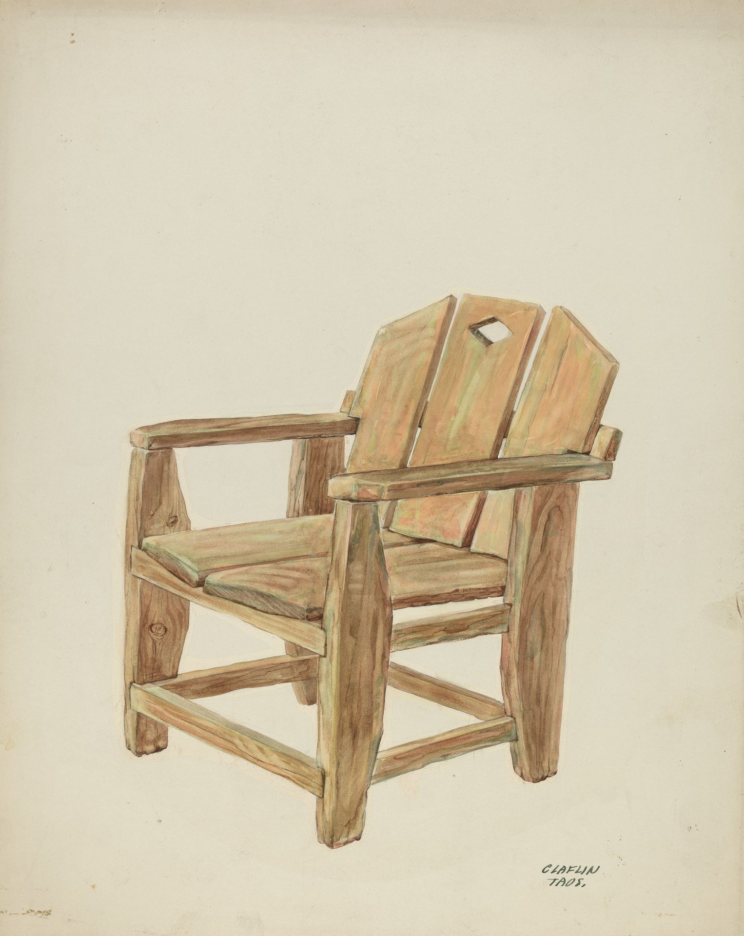 Chair by Majel G. Claflin