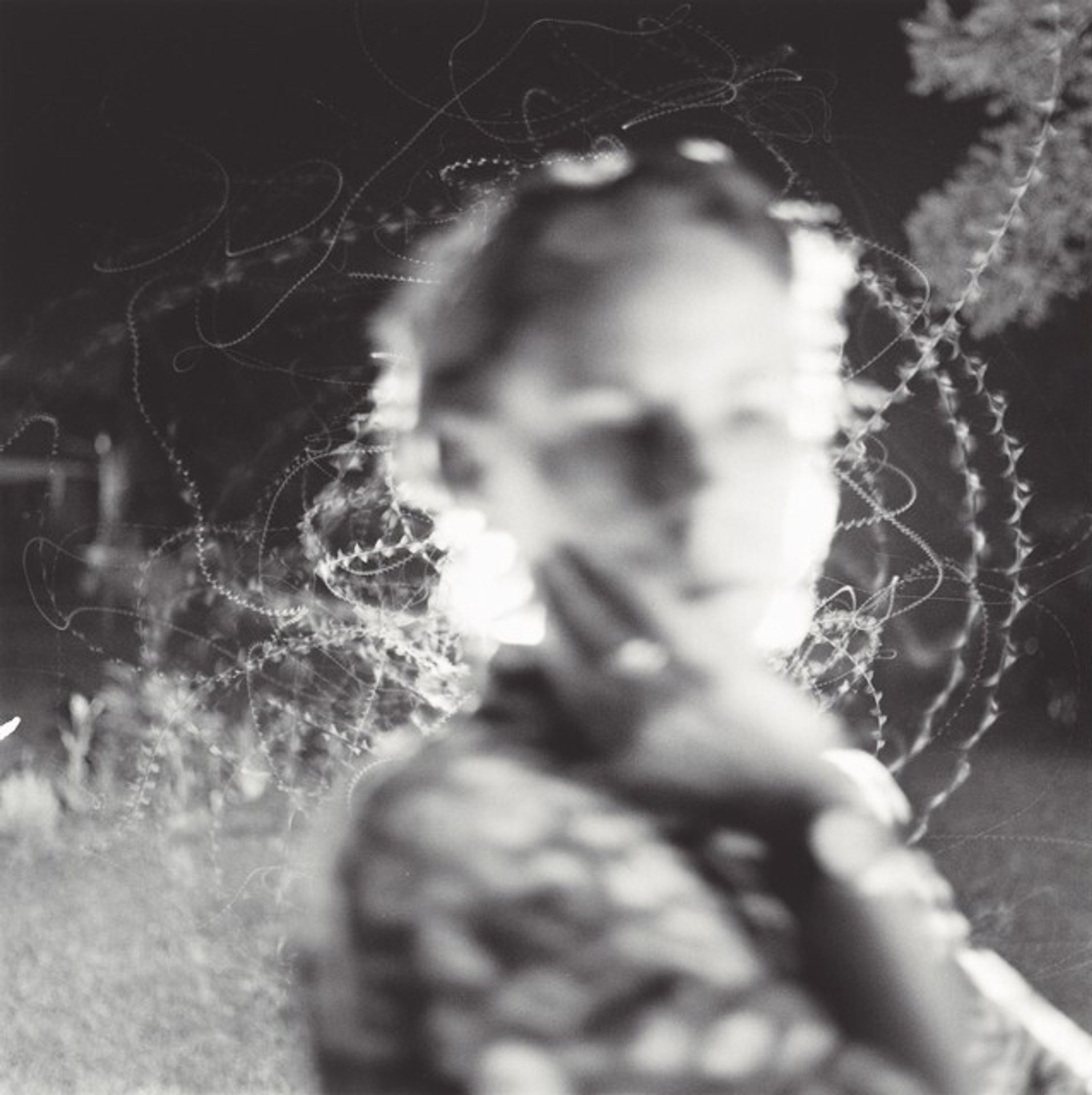 Edith and Moth Flight by Emmet Gowin
