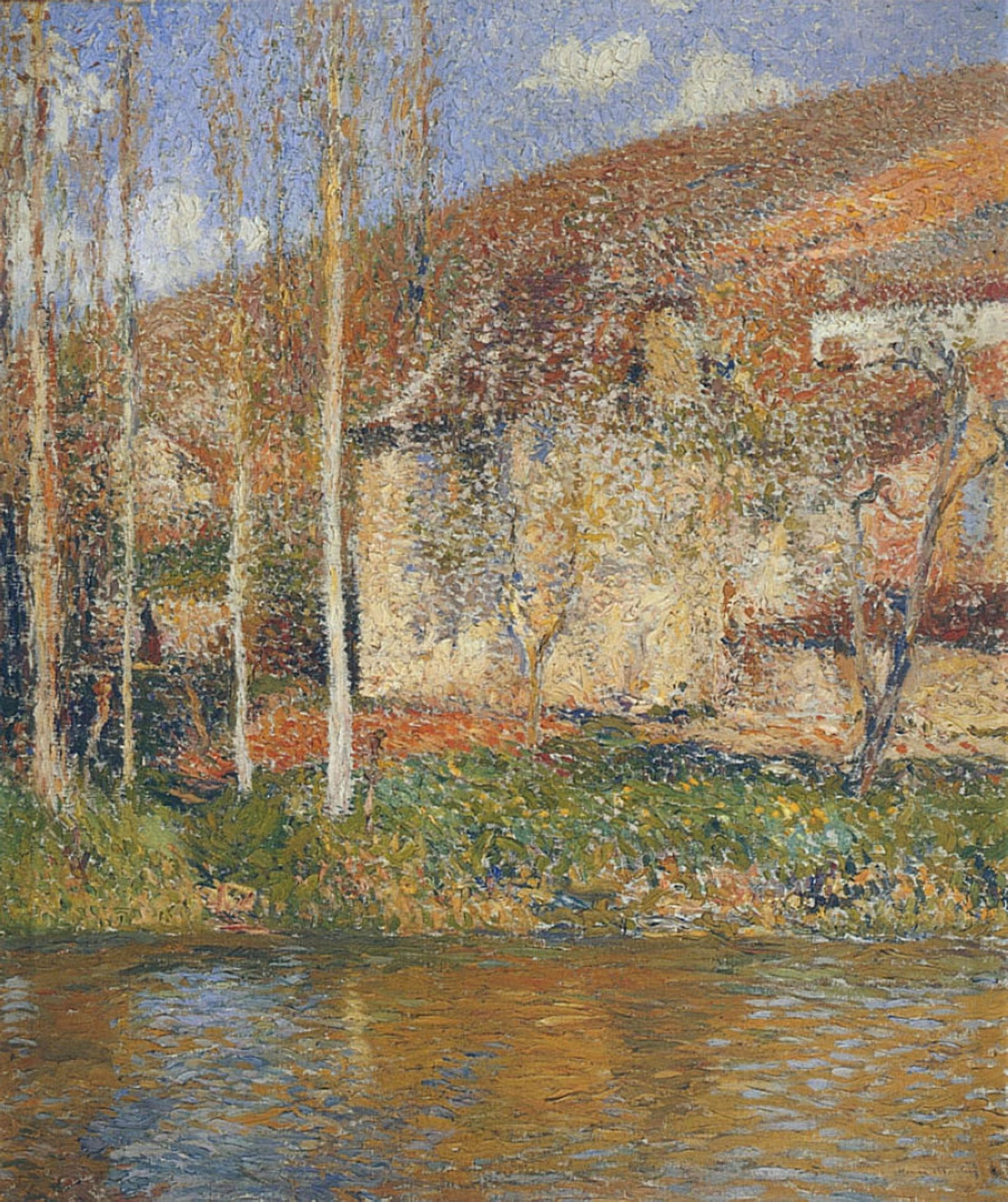 The House on Water by Henri Martin