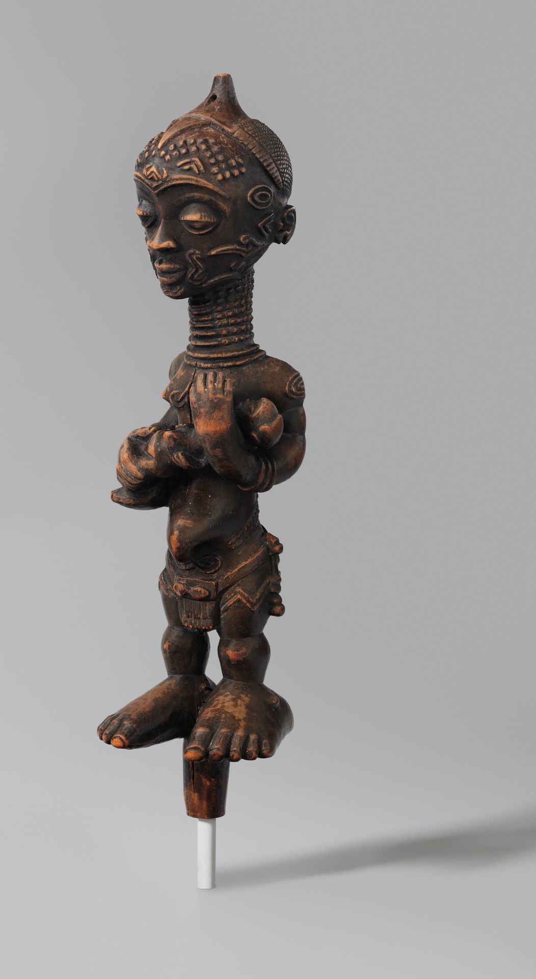 Mother-and-Child Figure (Bwanga bwa Chibola) by Luluwa