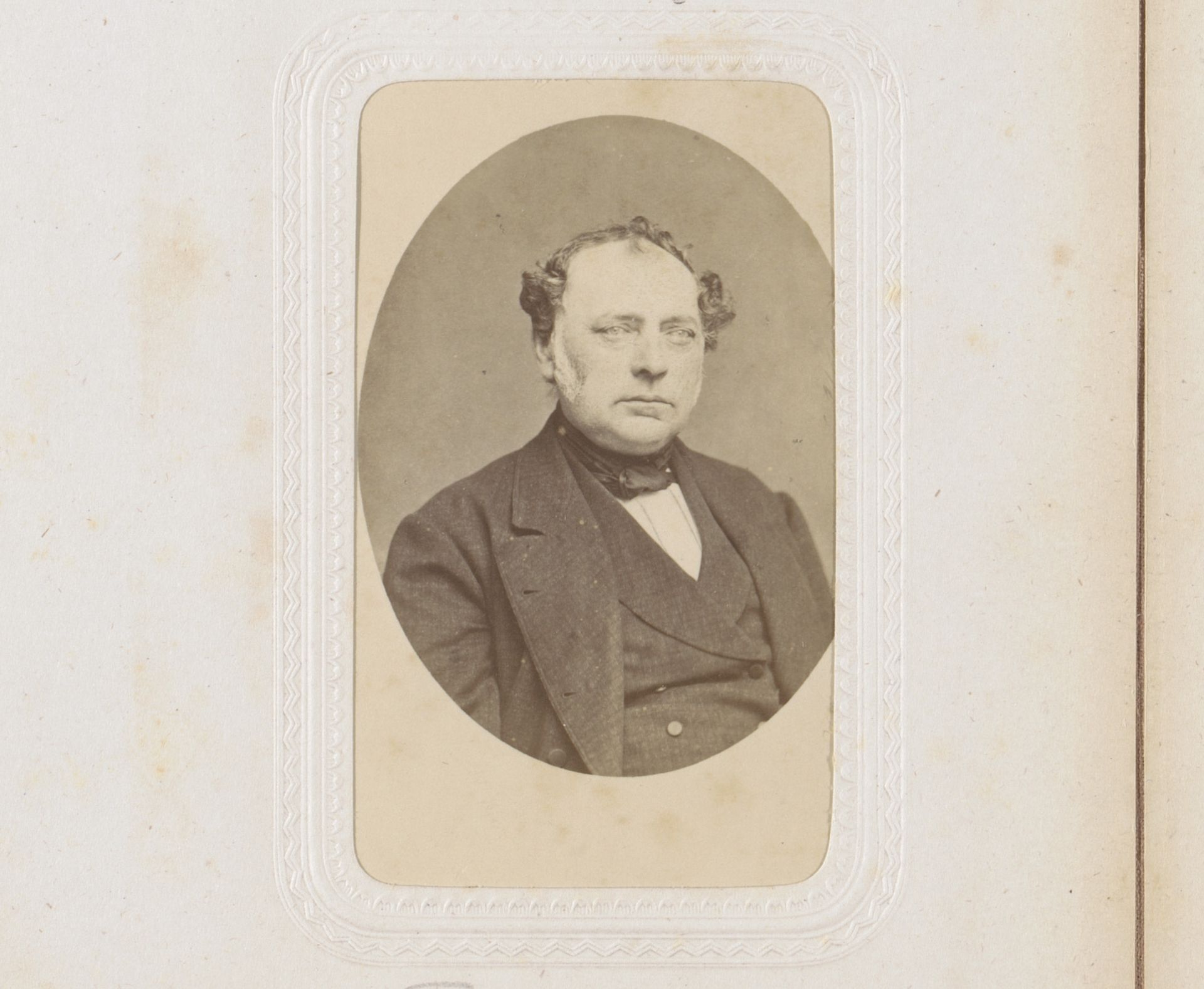 Portret van een man, aangeduid als C. Roomer by Leonard Stollenwerk