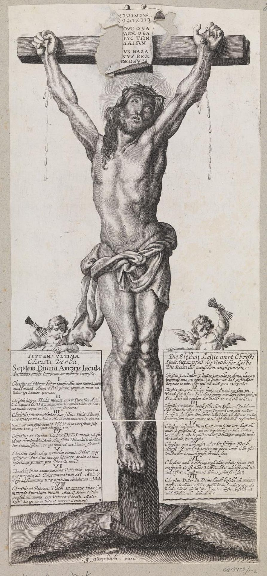Christ on the cross by Anonymous