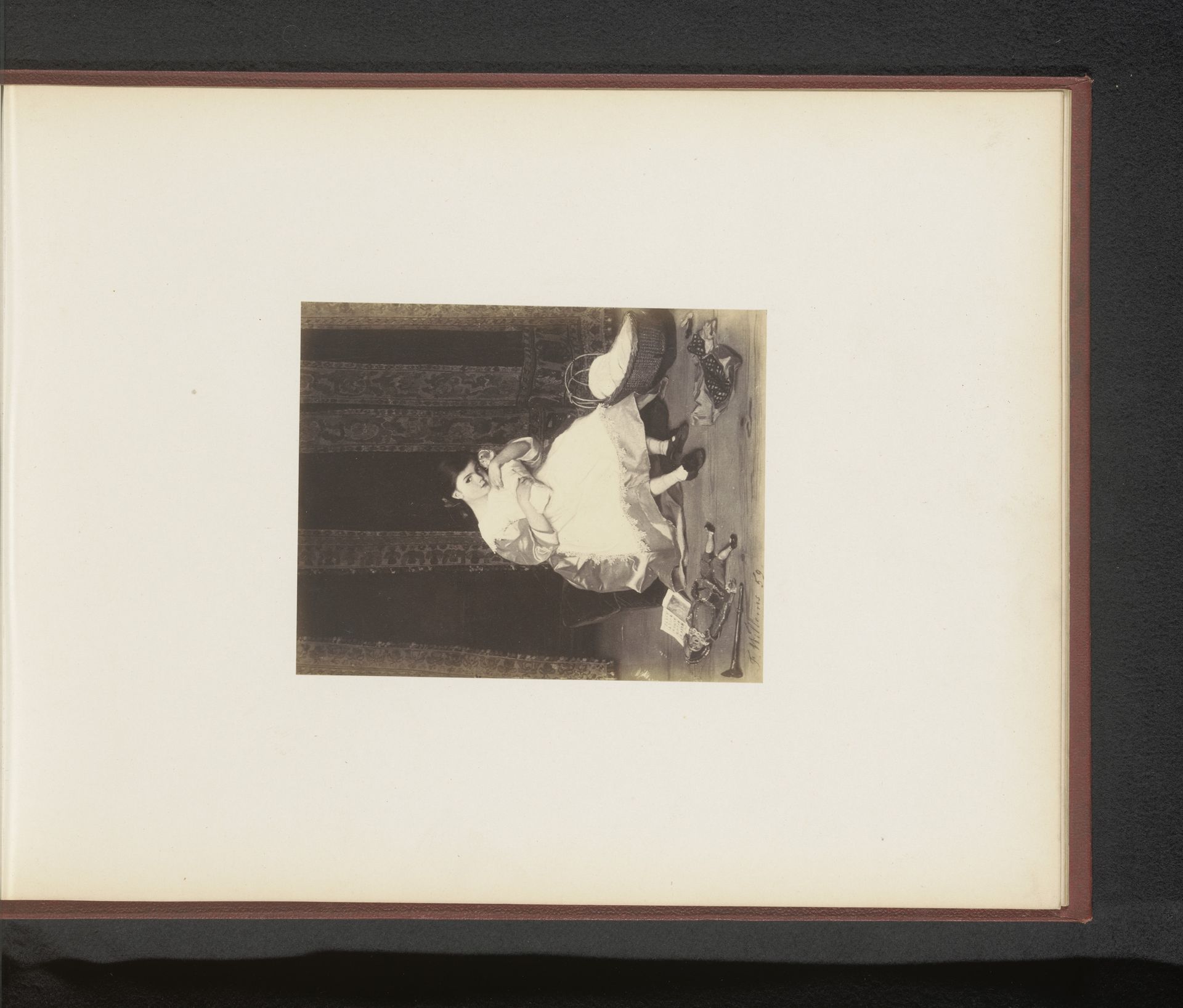 Fotoreproductie van La poupée van Florent Willems by Anonymous