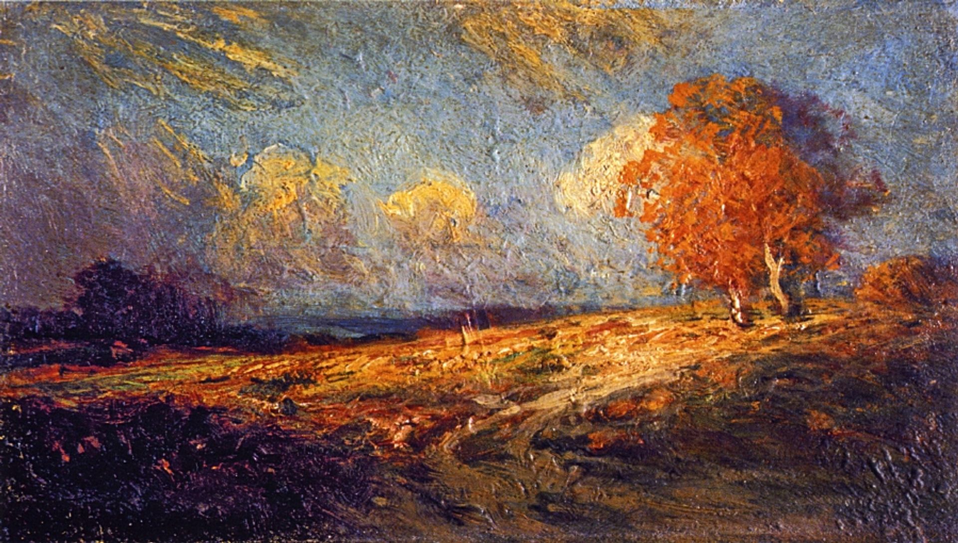 Sunlit Hillside by Robert Julian Onderdonk