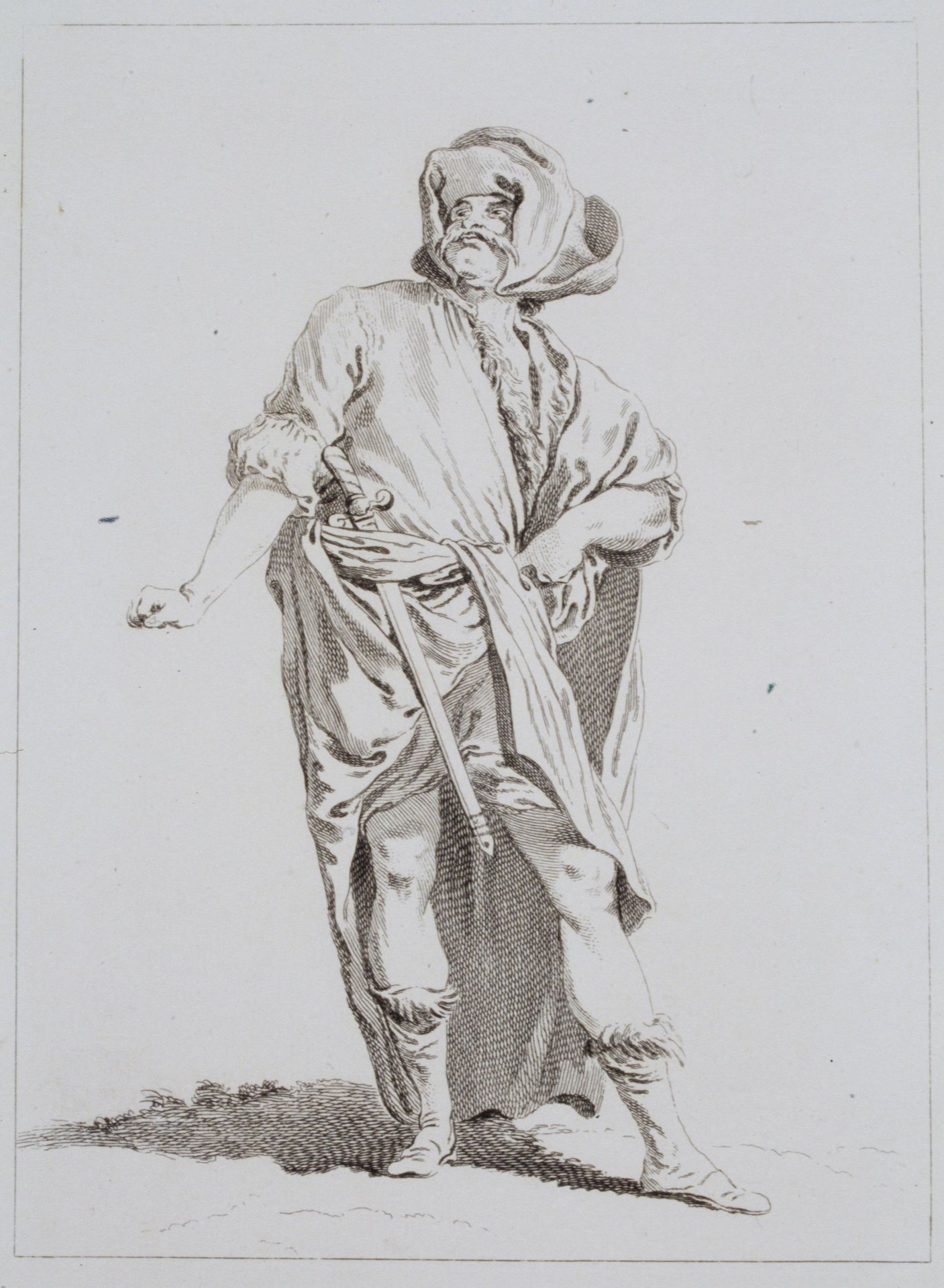 Standing Man with Sword by Simon François Ravenet I
