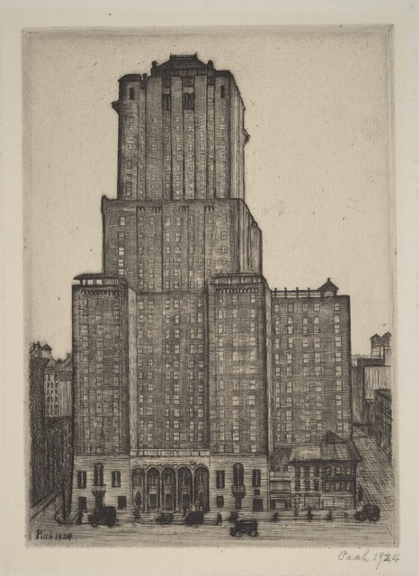 Tower by Walter Pach