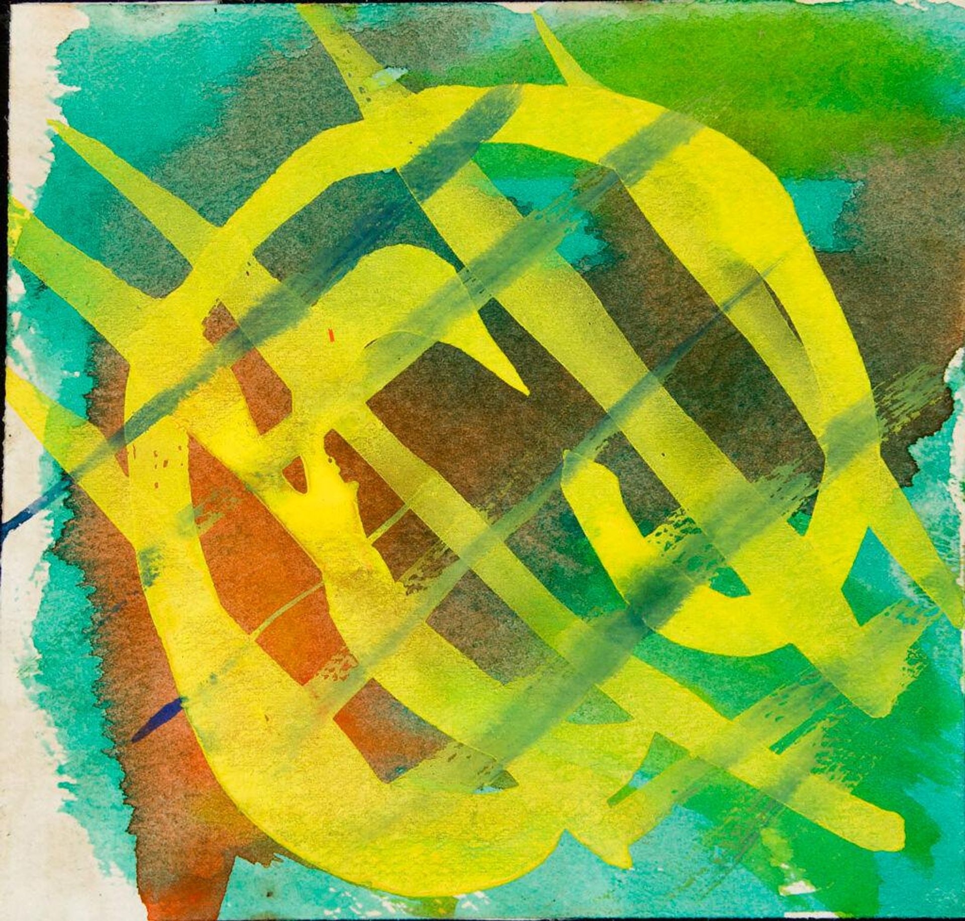 Exercise in free color use by M. Lupow