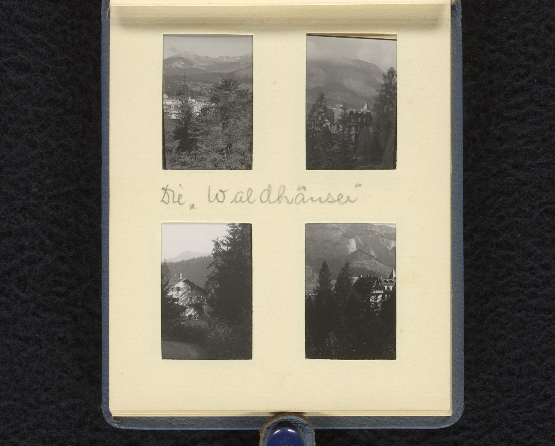 Zwitserse plaatsen Flims-Dorf en Flims-Waldhaus, tijdens een vakantie van de familie Wachenheimer, augustus 1936, Zwitserland by familie Wachenheimer