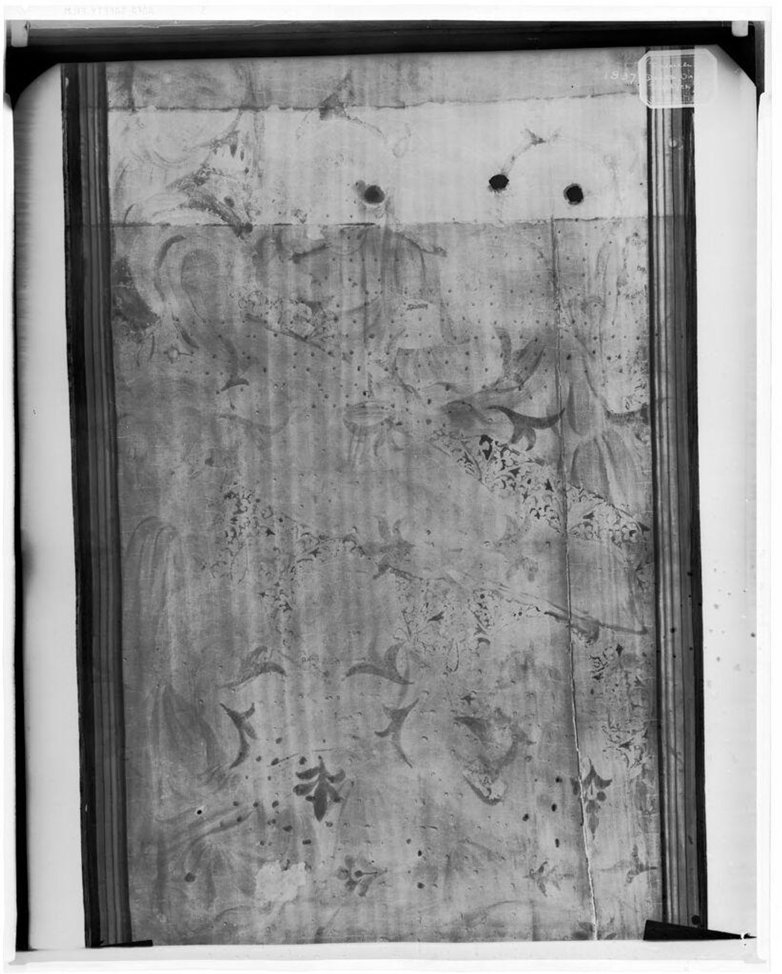 X-radiograph(s) of "Death of the Virgin" by Artist of original: AndrÃ©s MarÃ§al de Sas