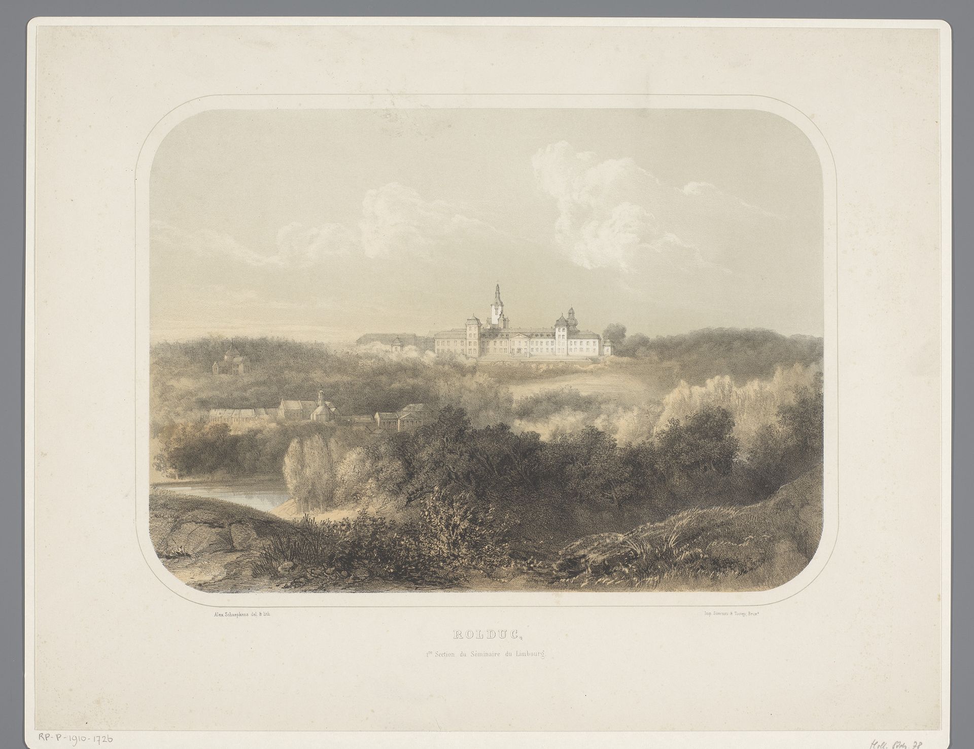Abdij Rolduc by Alexander Schaepkens