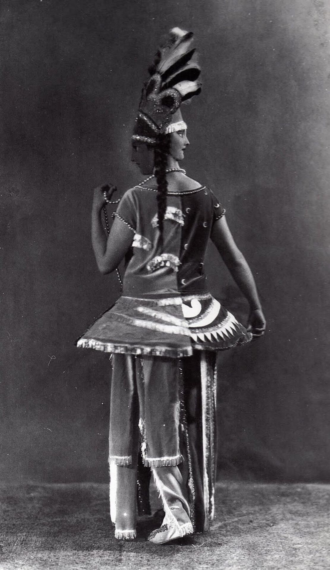 Costume Représentant Parties Du Monde, Bal Louis XIV by Valentine Hugo