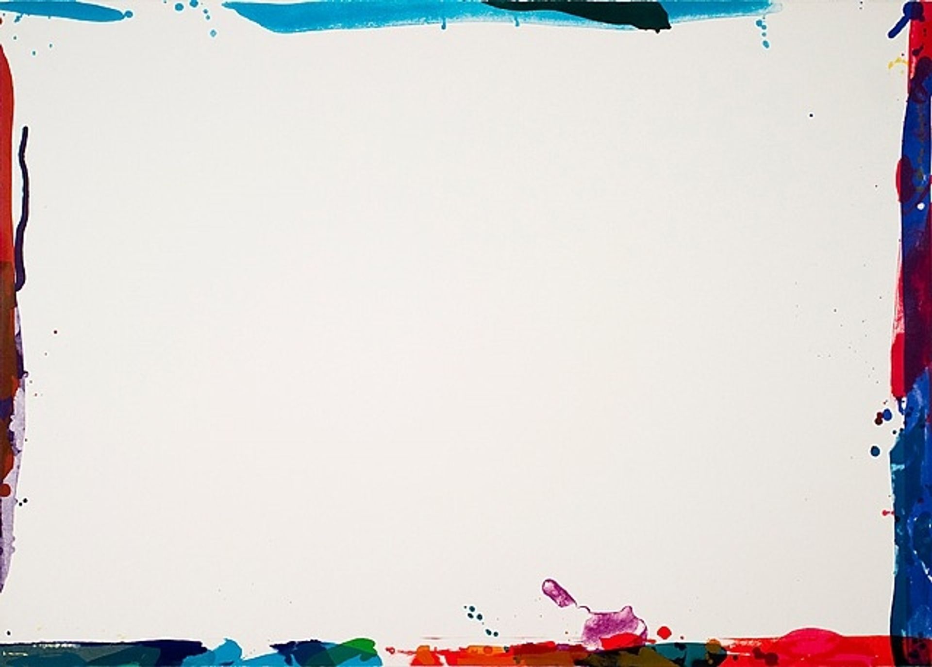 Untitled by Sam Francis
