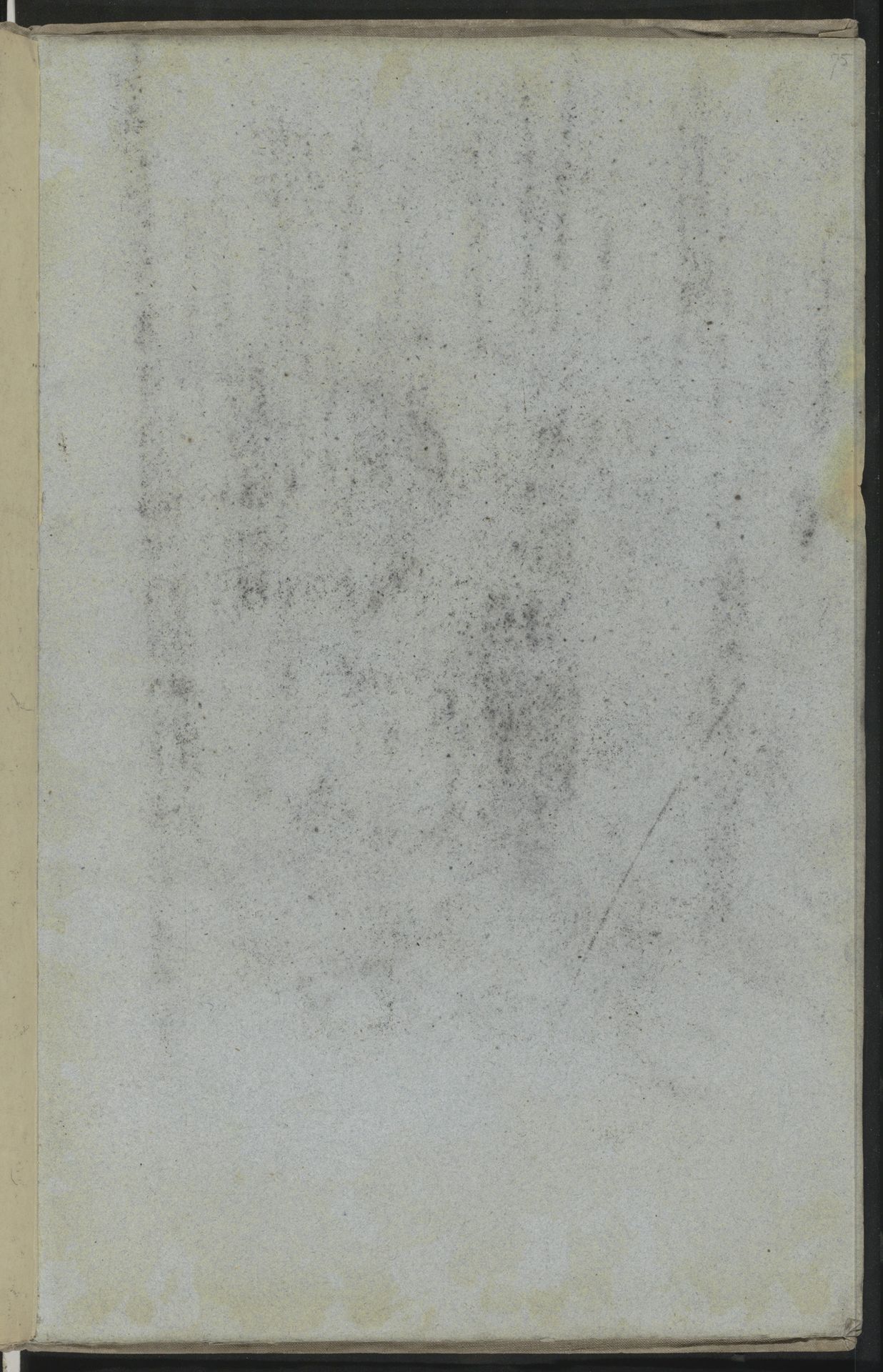 Abklatsch van de krijttekening op pagina 74 by Willem Witsen