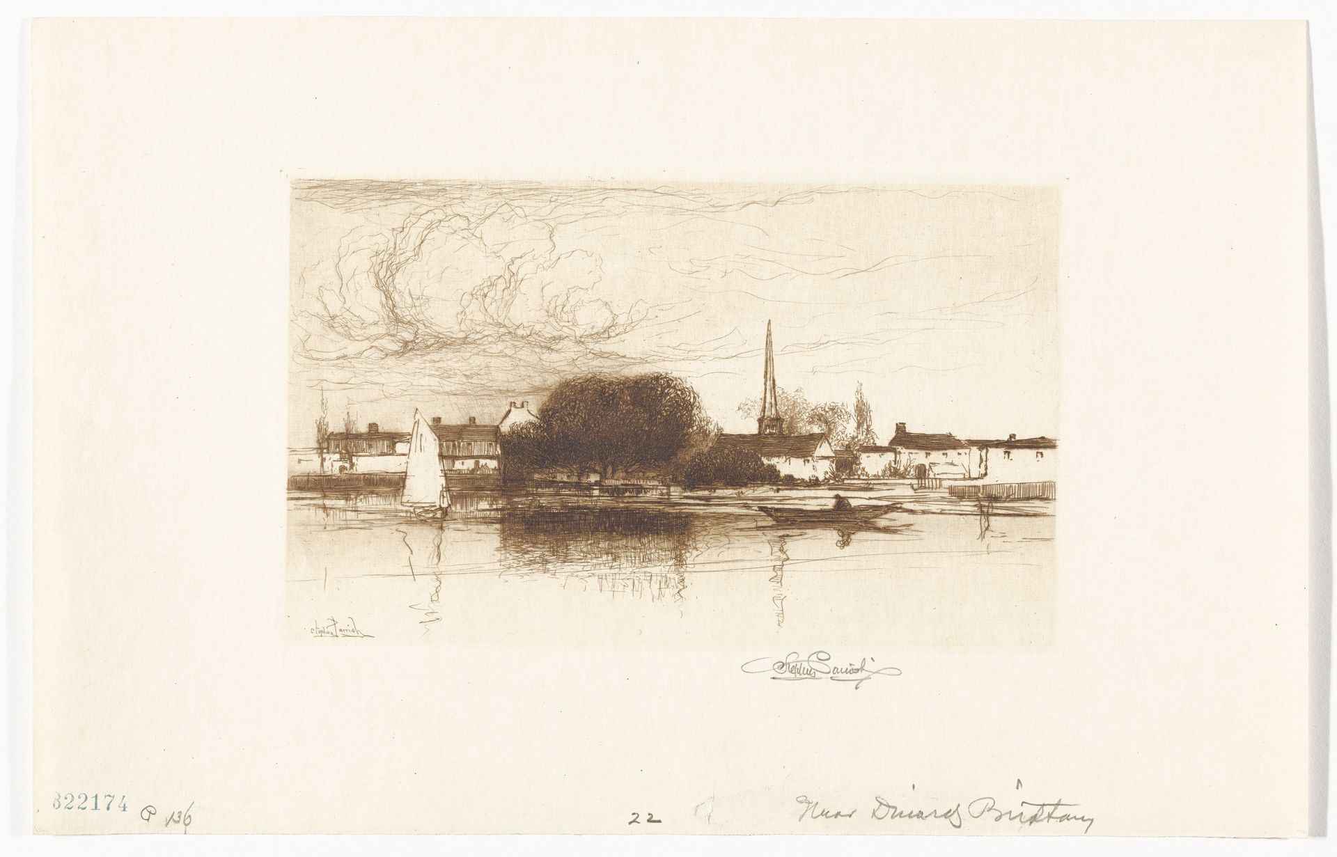 Near Dinard by Stephen Parrish