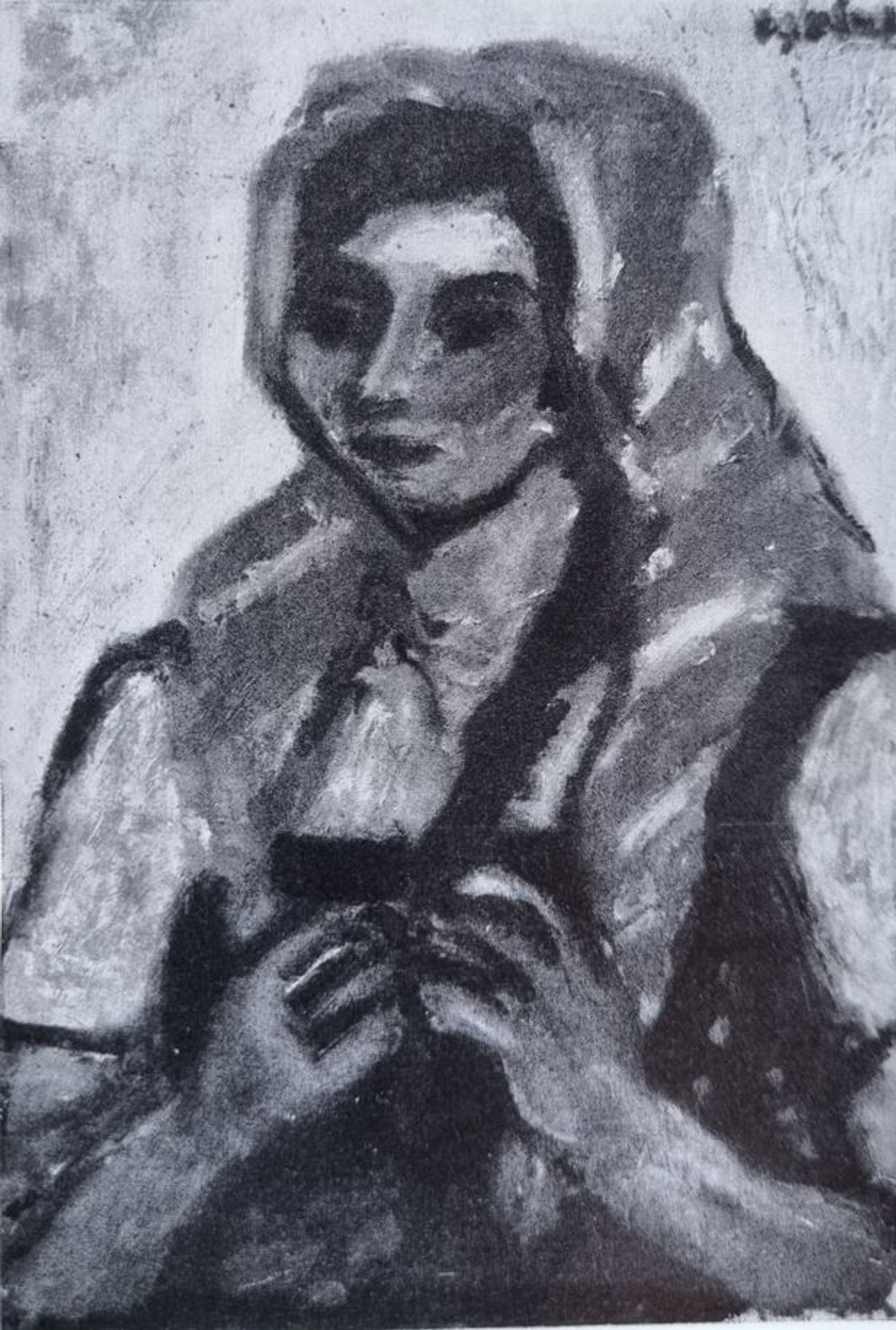 Czobel Bela 1940 Parasztlány by Bela Czobel