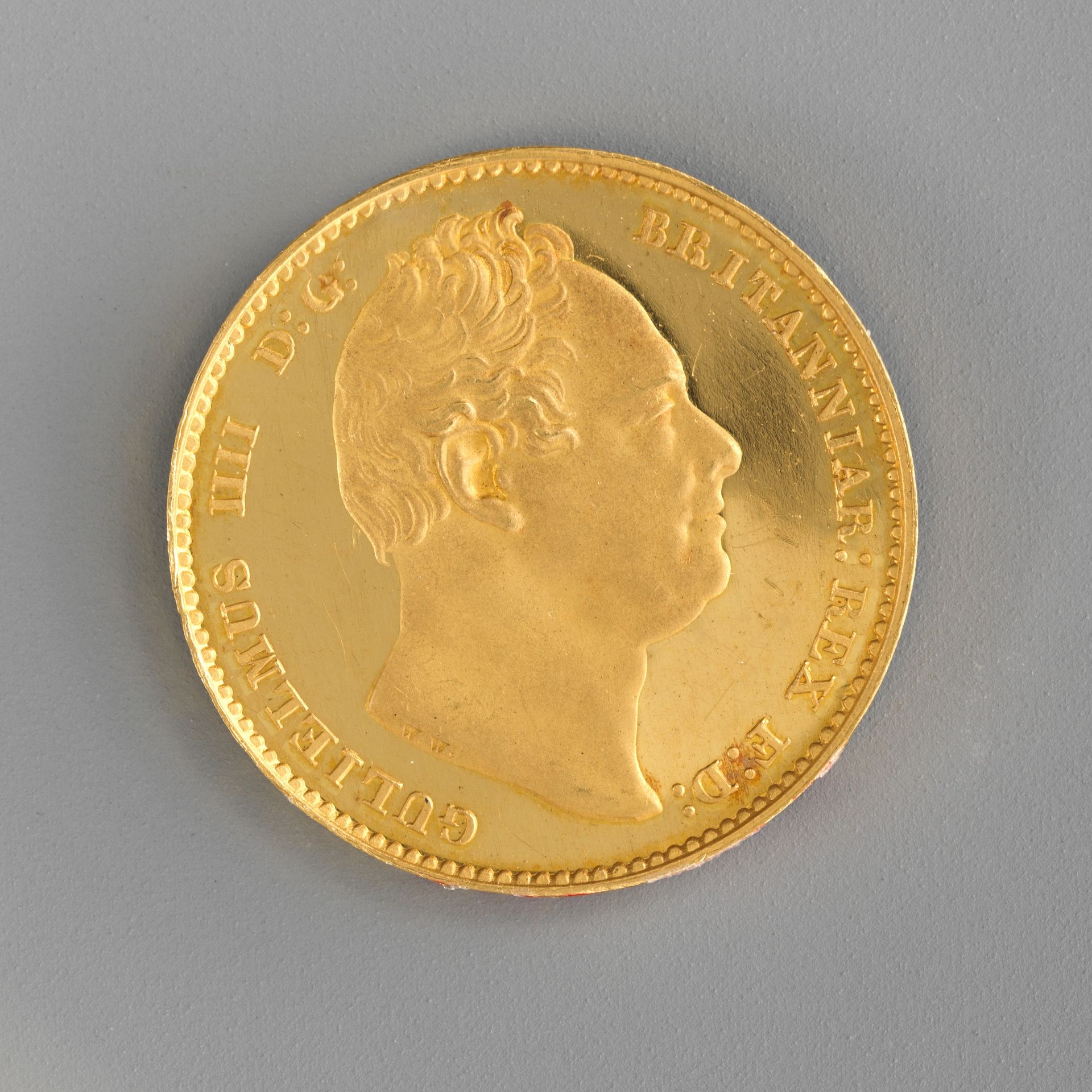 Proof sovereign of William IV by William Wyon