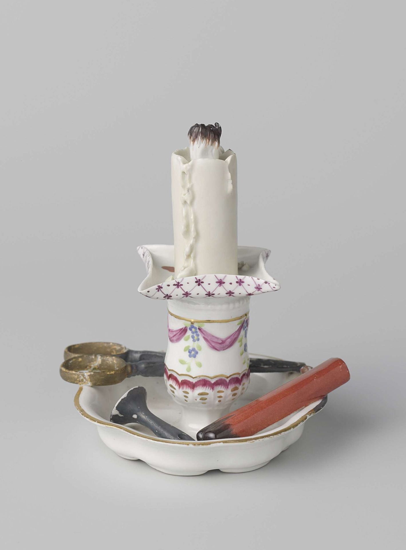 Faux chamber candlestick by Ansbach