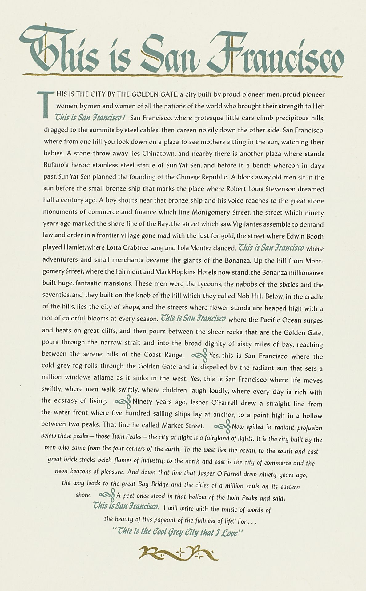 Japanese Peace Conference: San Fransisco by S. Tate