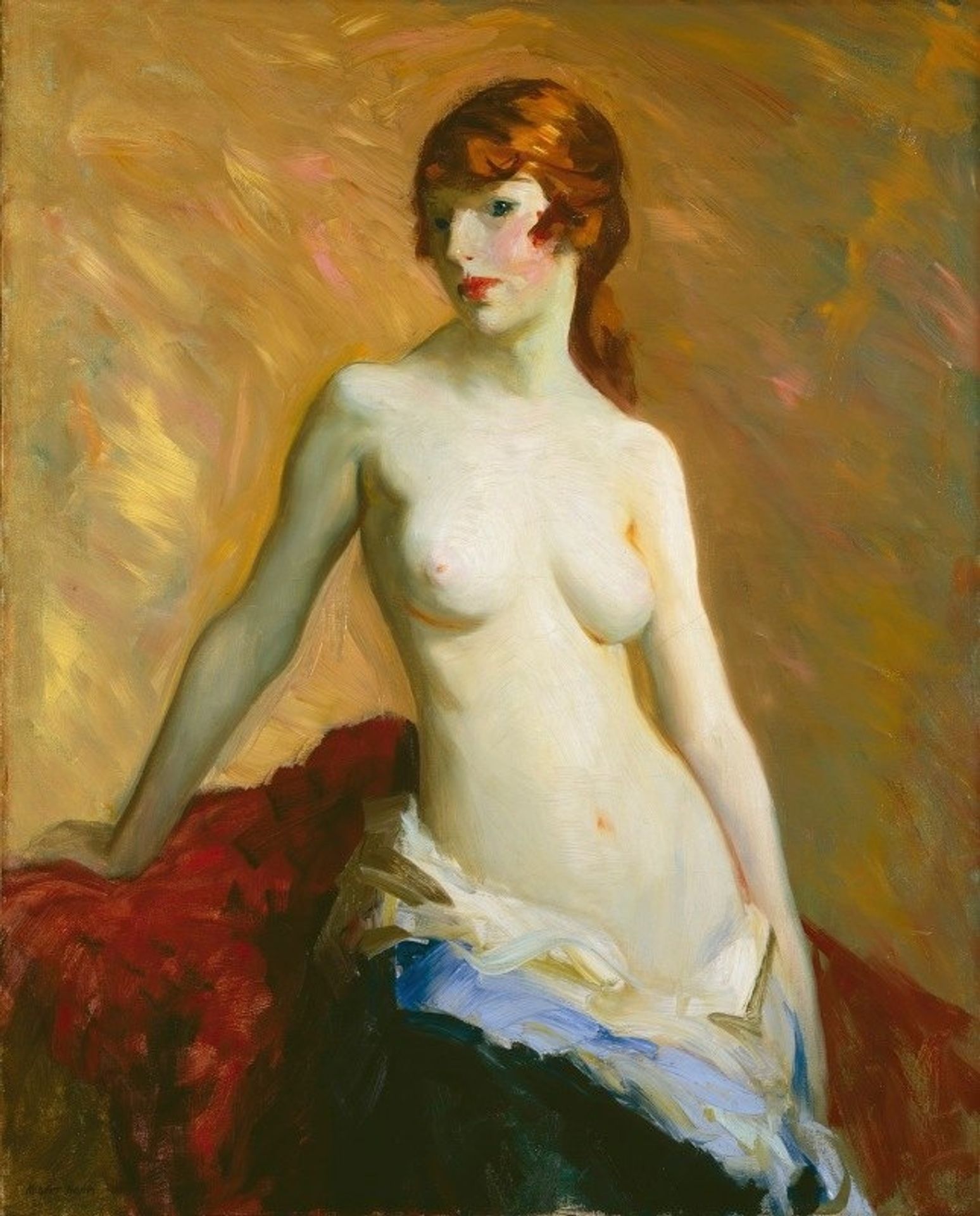 The Young Girl by Robert Henri