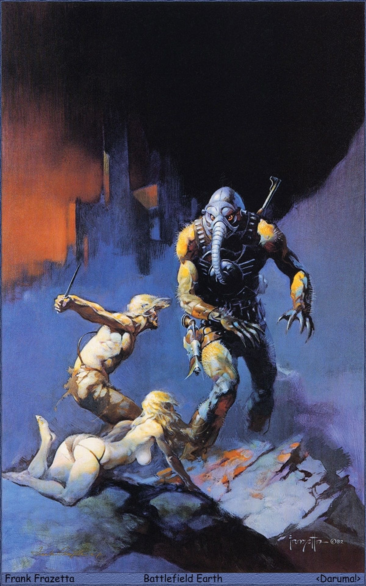 Battlefield Earth - Frank Frazetta | Artera