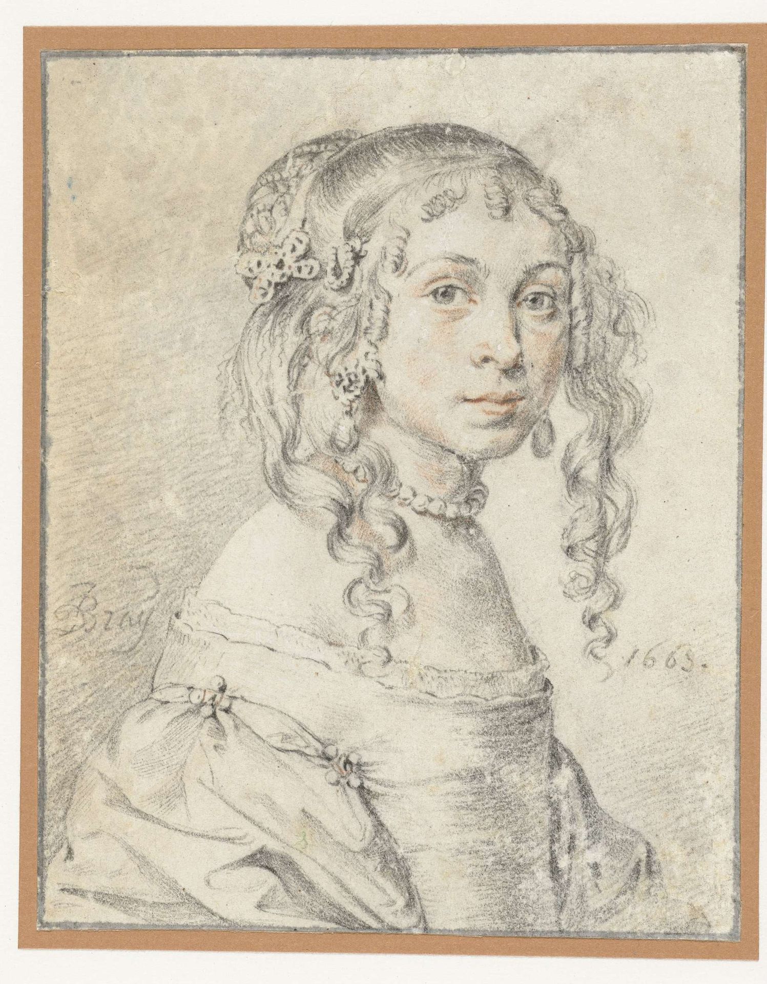 Portrait of a Girl by Jan de Bray