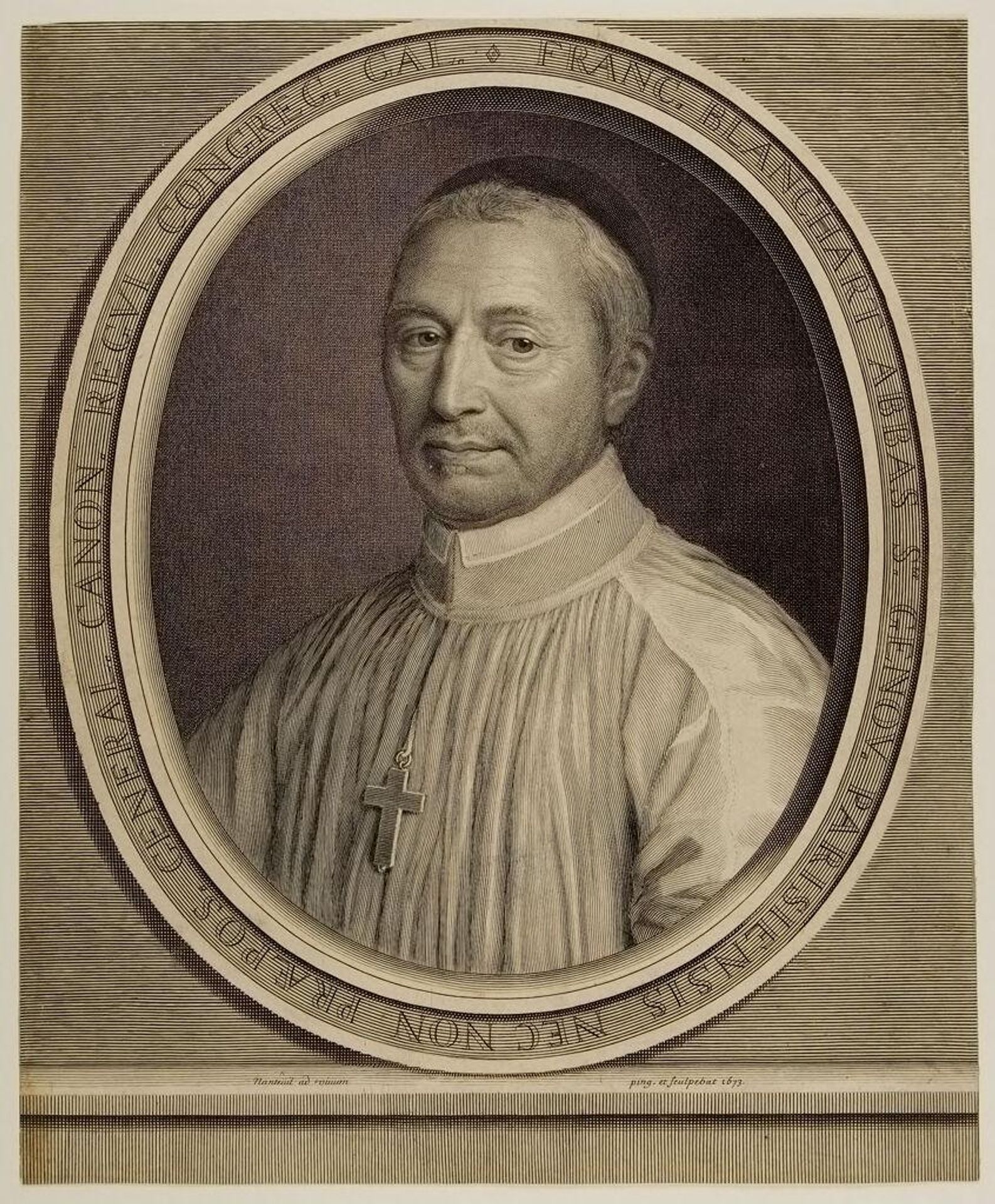 FranÃ§ois Blanchart by Robert Nanteuil