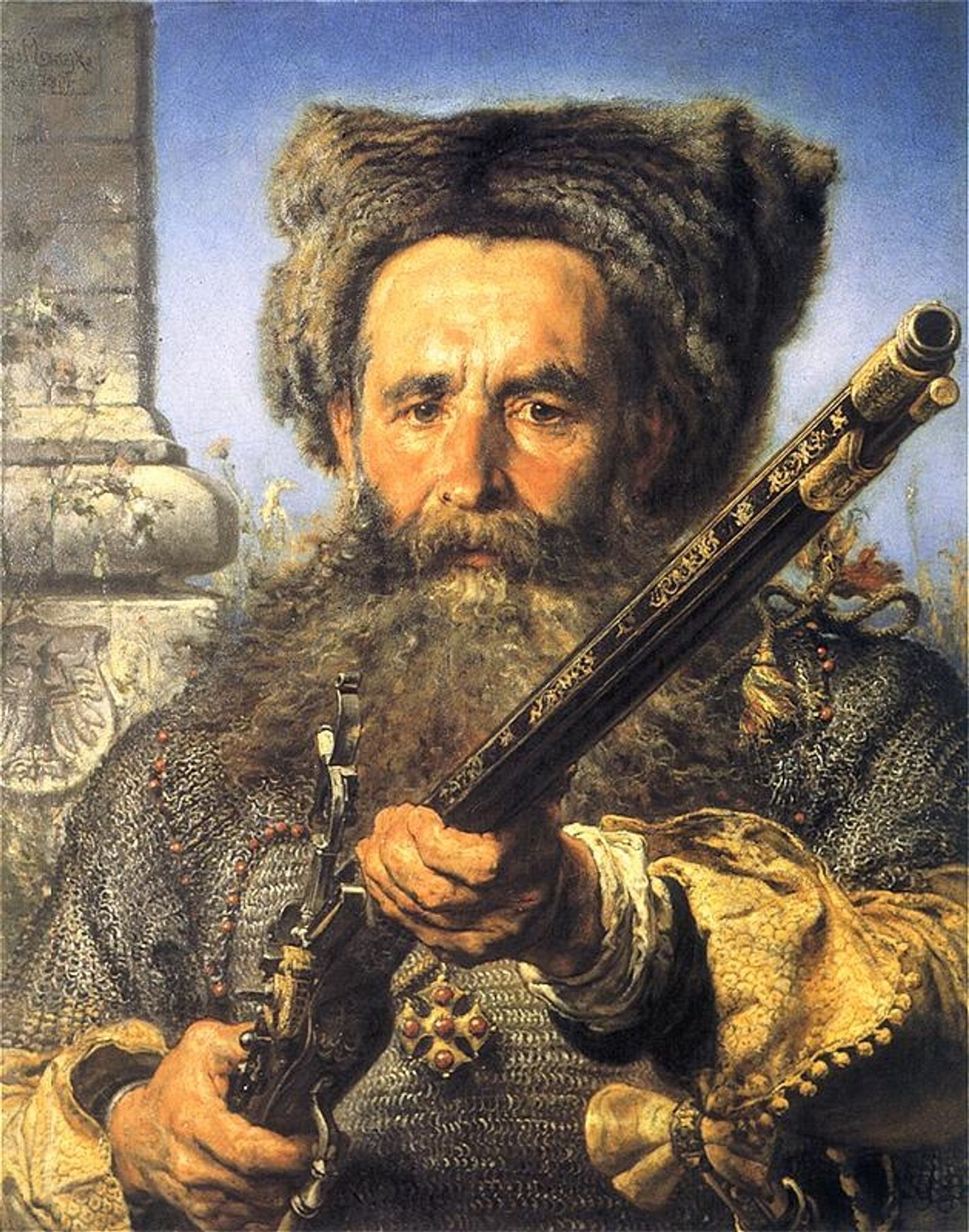 Ostafij Daszkiewicz by Jan Matejko