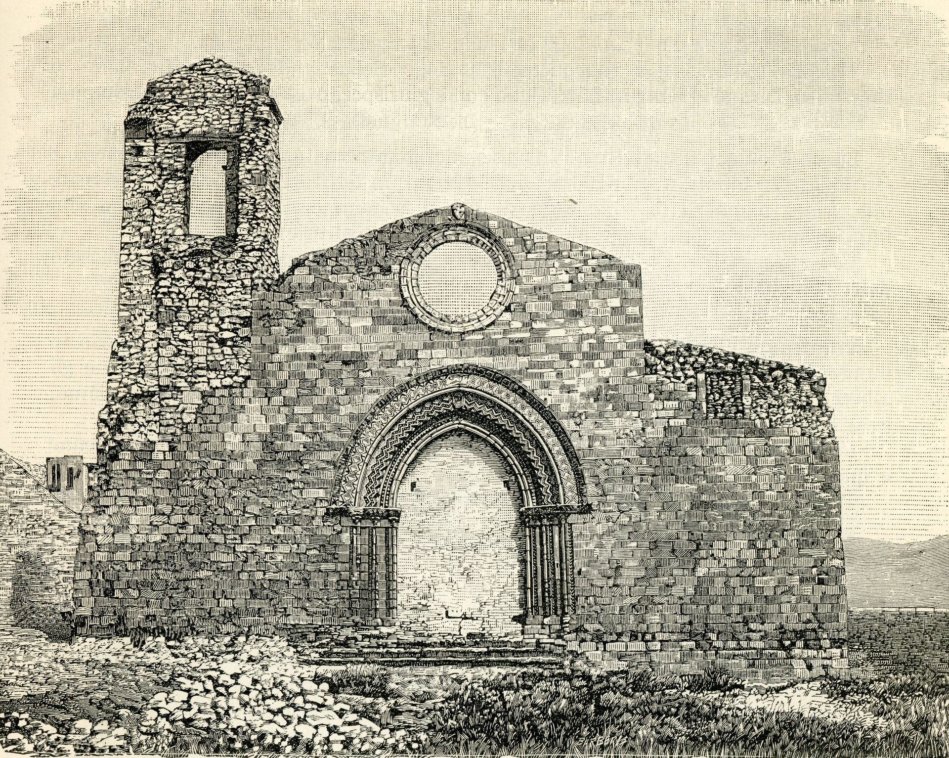 Chiesa Diroccata Del Secolo XI by Giuseppe Barberis