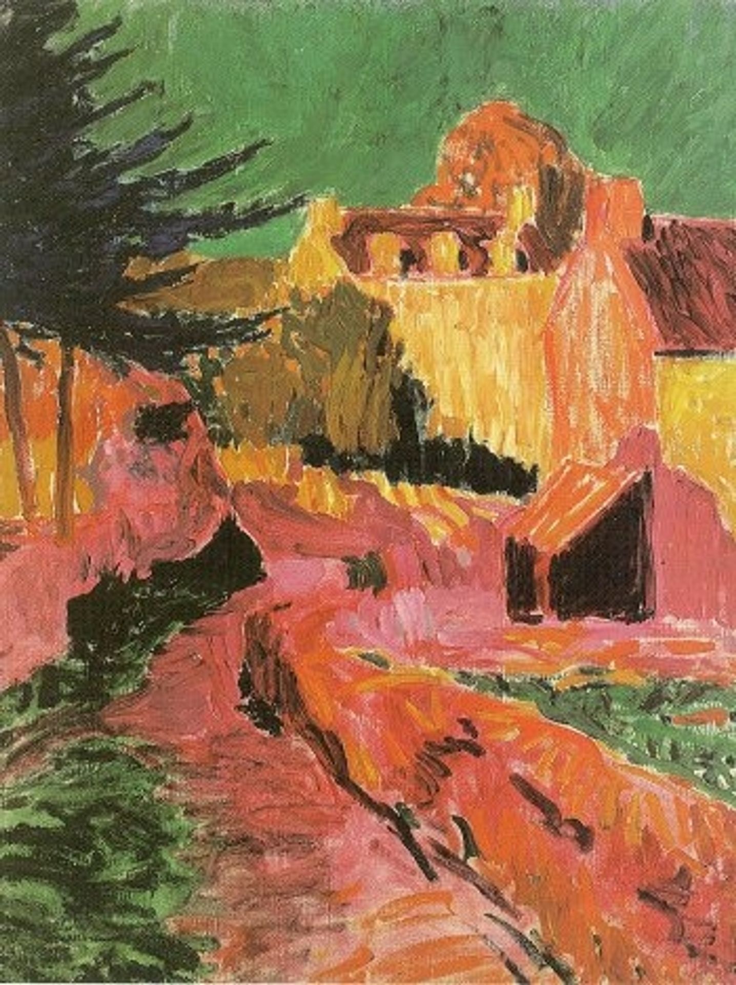 Houses of Lezaven by Roderic O'Conor