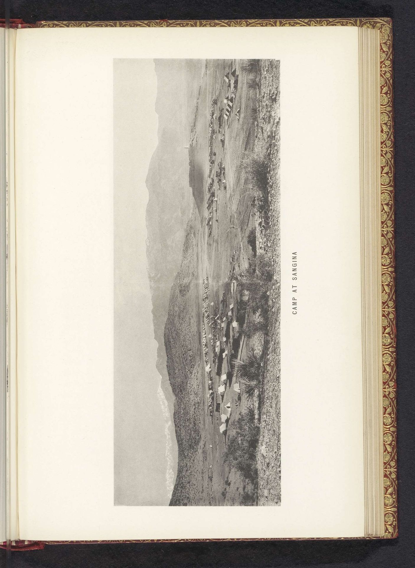 Camp at Sangina by Frederick Saint John Gore