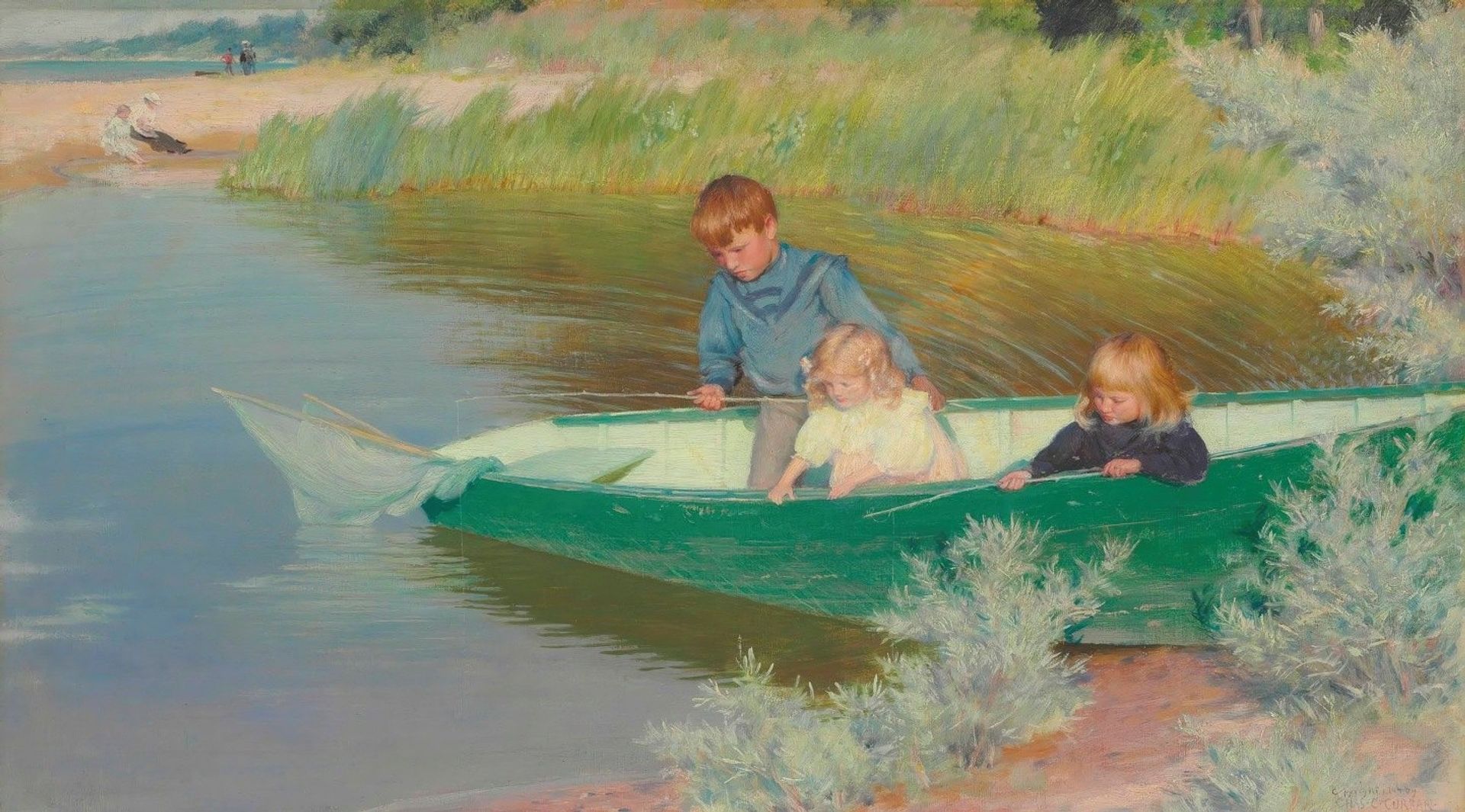 Great Expectations by Charles Courtney Curran