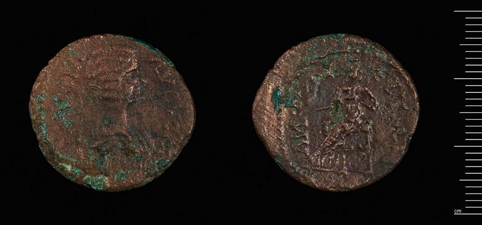 Coin of Amphipolis under Julia Domna by Julia Domna, wife of Septimius Severus