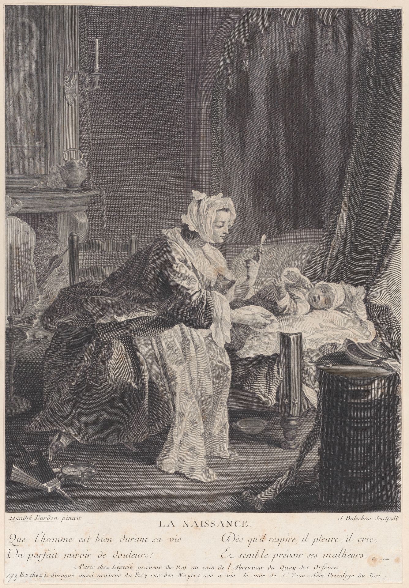 La Naissance by Jean-Joseph Baléchou