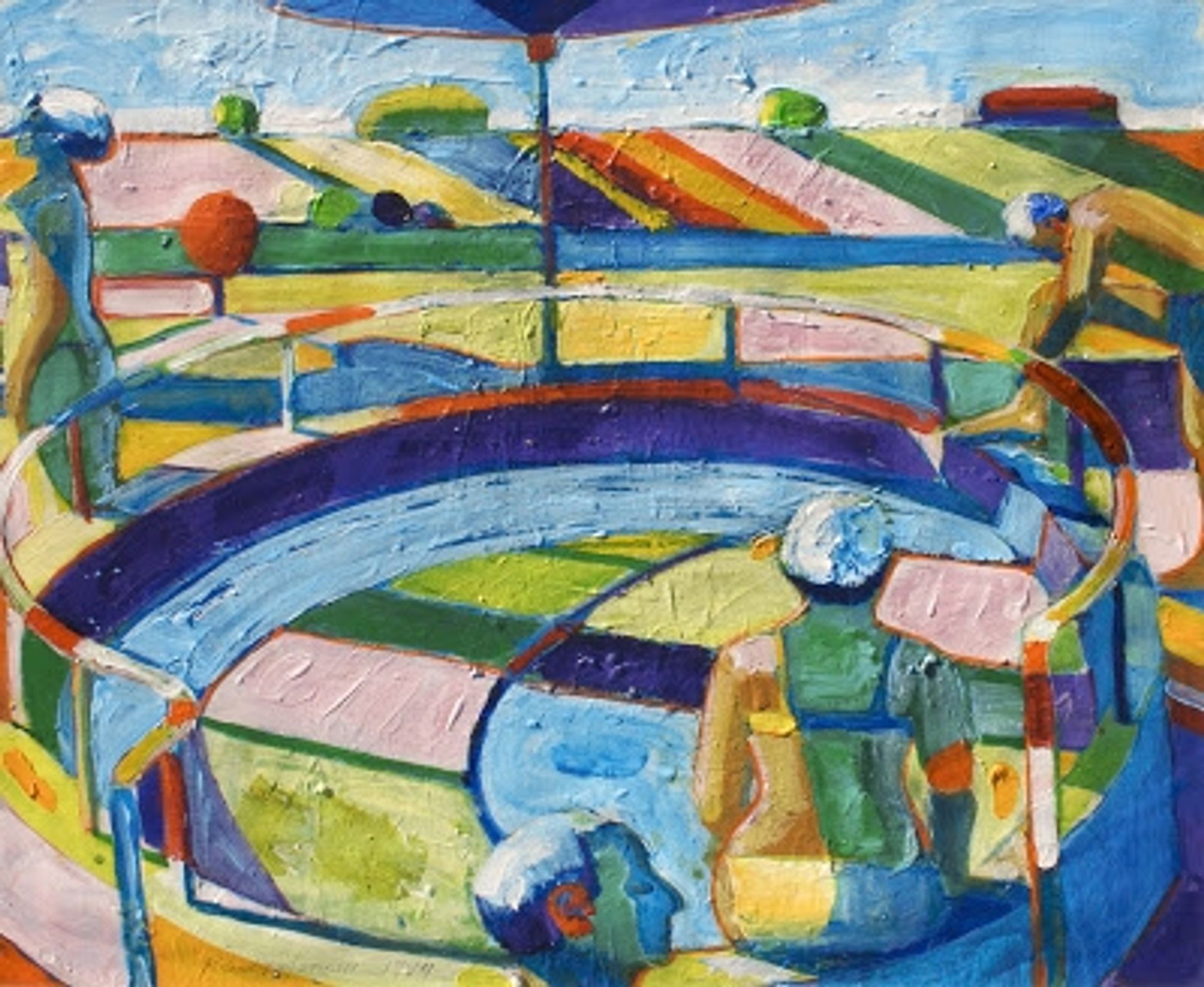 The Hot Tub by Roland Petersen