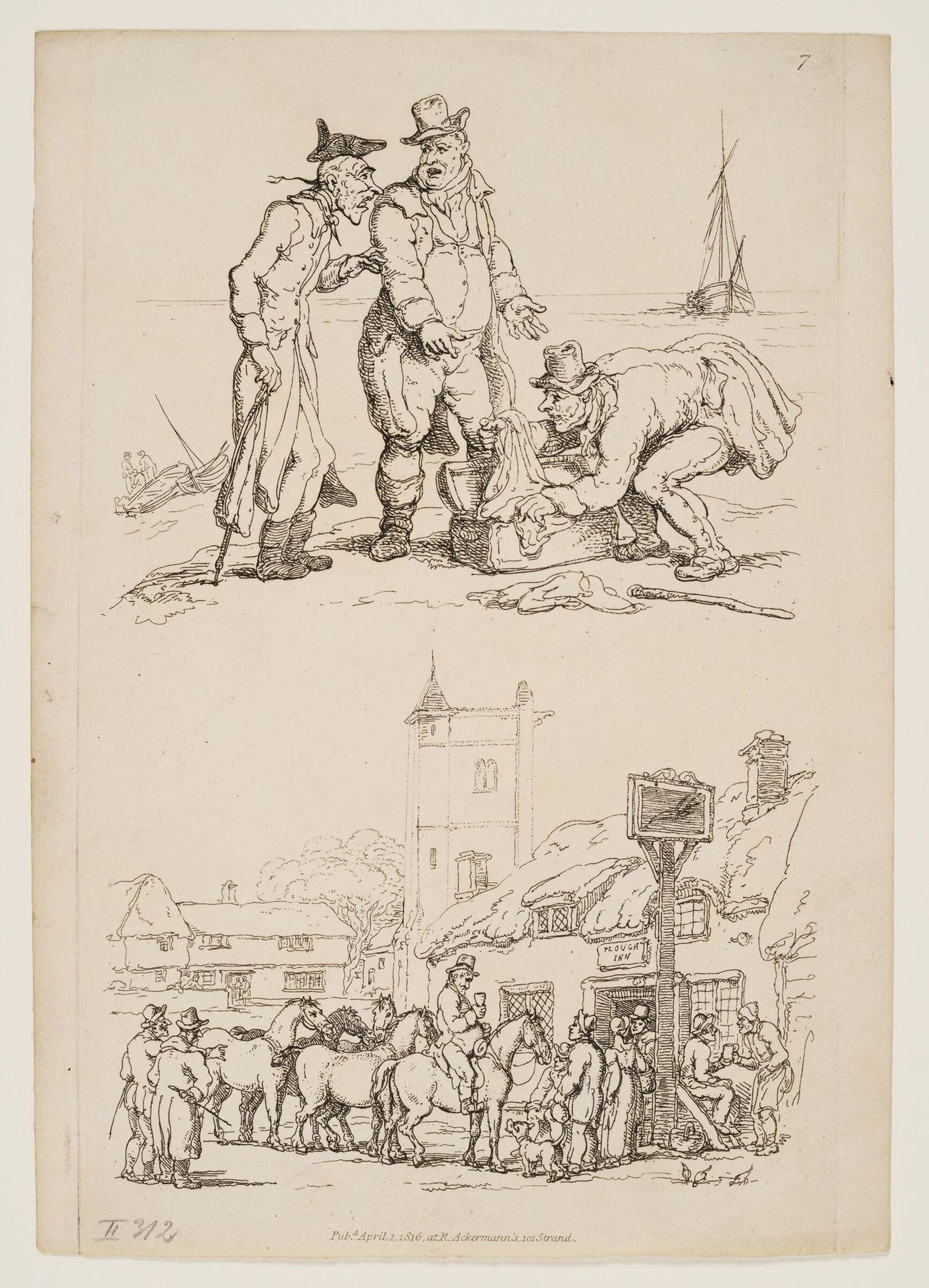 World in Miniature by Thomas Rowlandson